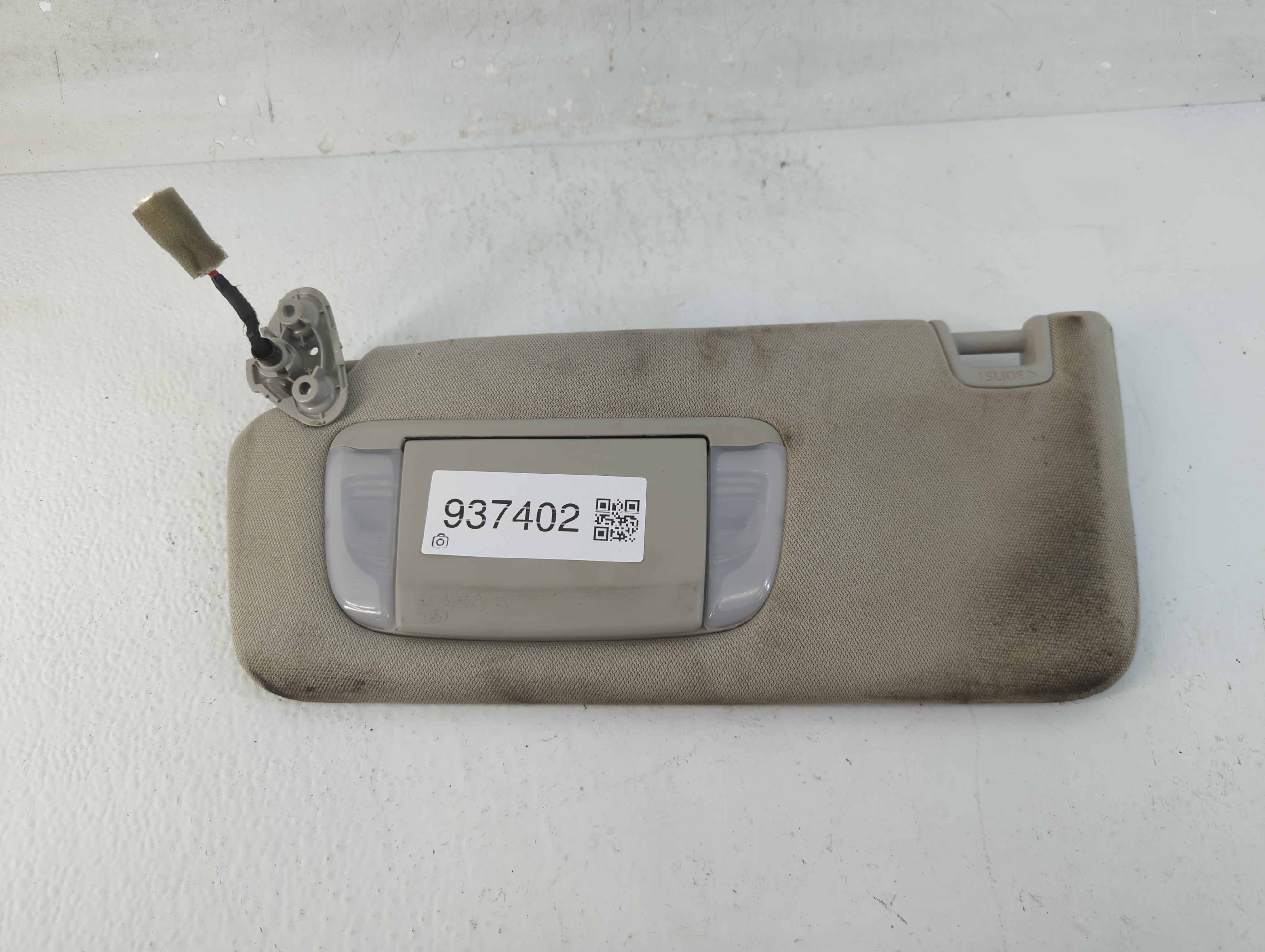Picture of 2016 Subaru Outback Driver Sun Visor Mirror Left Sunvisor Grey 937402