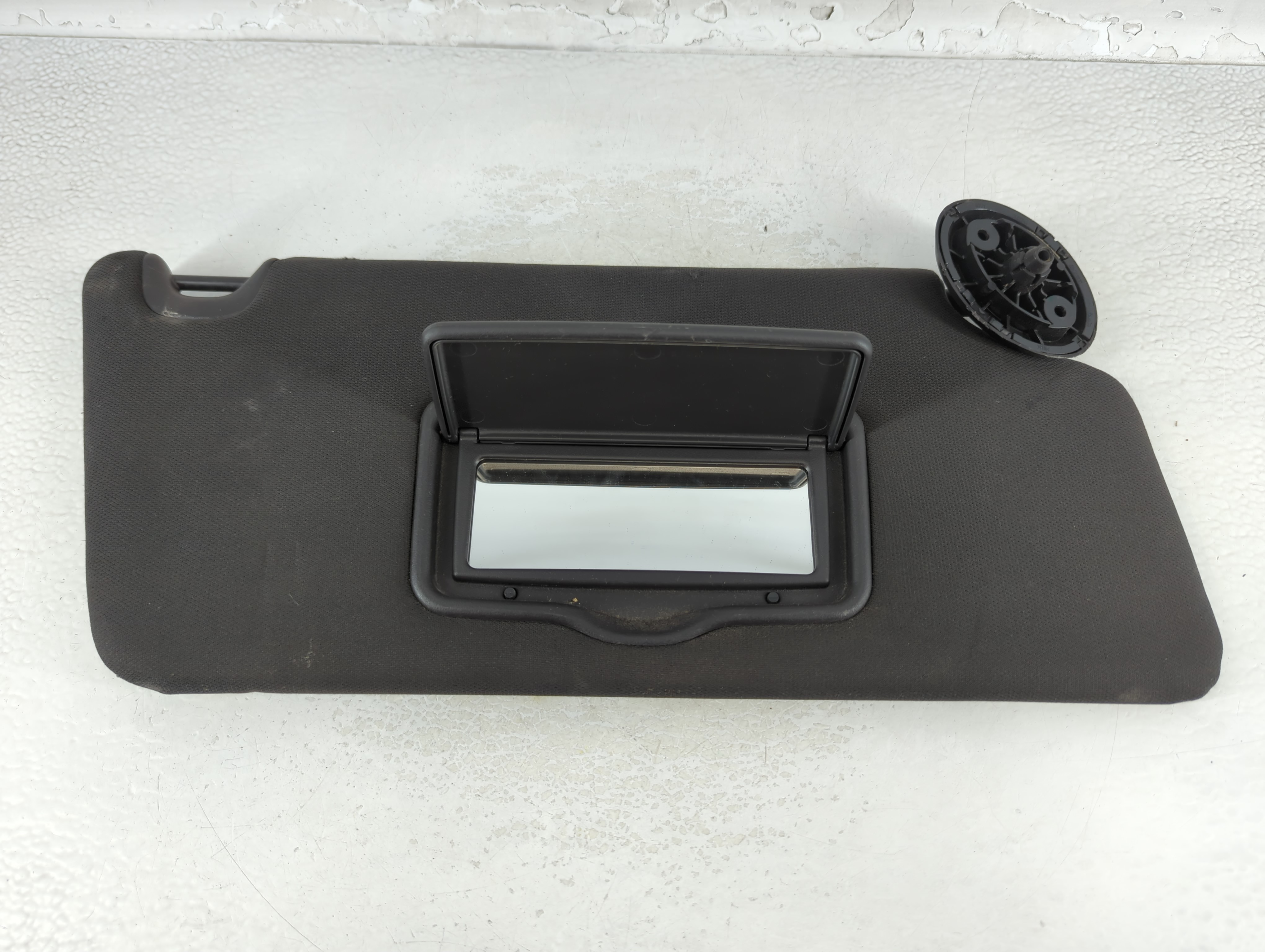 2011-2015 Ford Explorer Passenger Sun Visor Mirror Right Sunvisor Black 937524 - Oemusedautoparts1.com