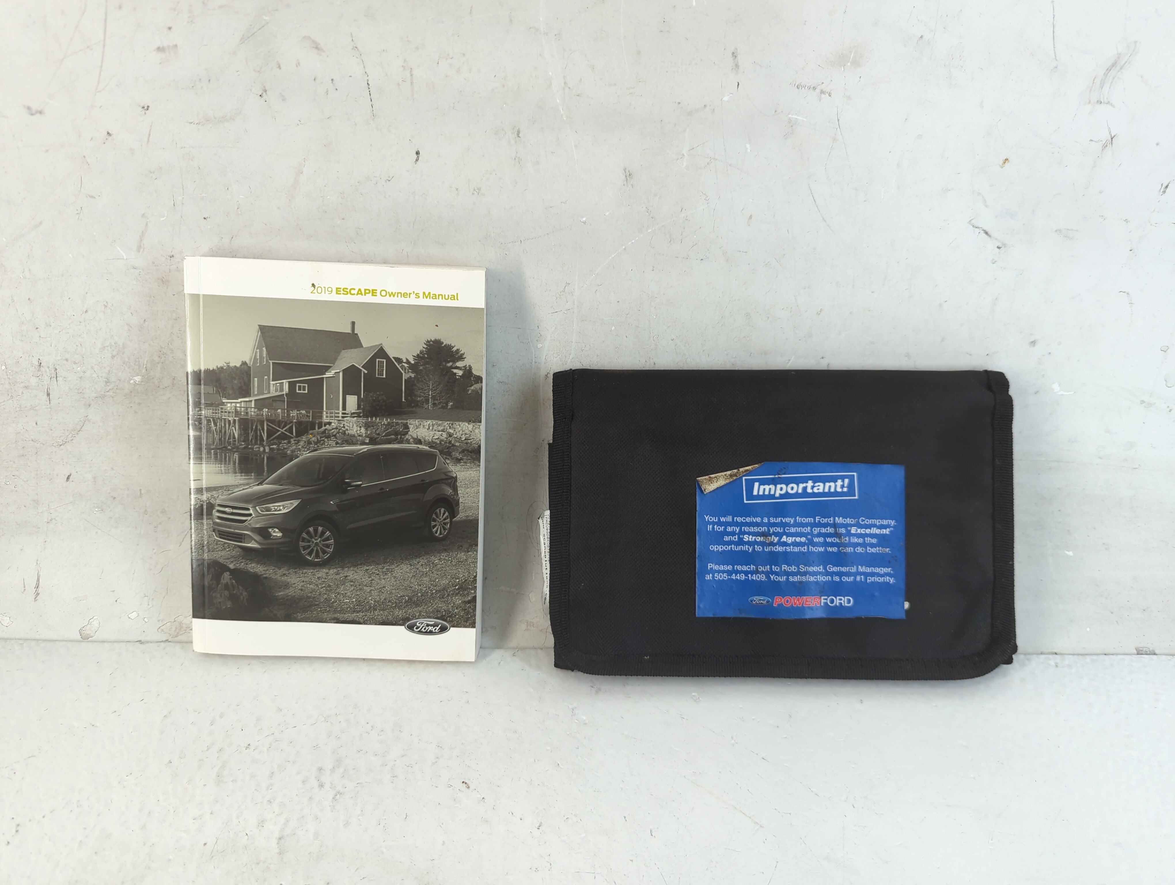 2019 Ford Escape Owners Manual Book Guide 937686 - Oemusedautoparts1.com