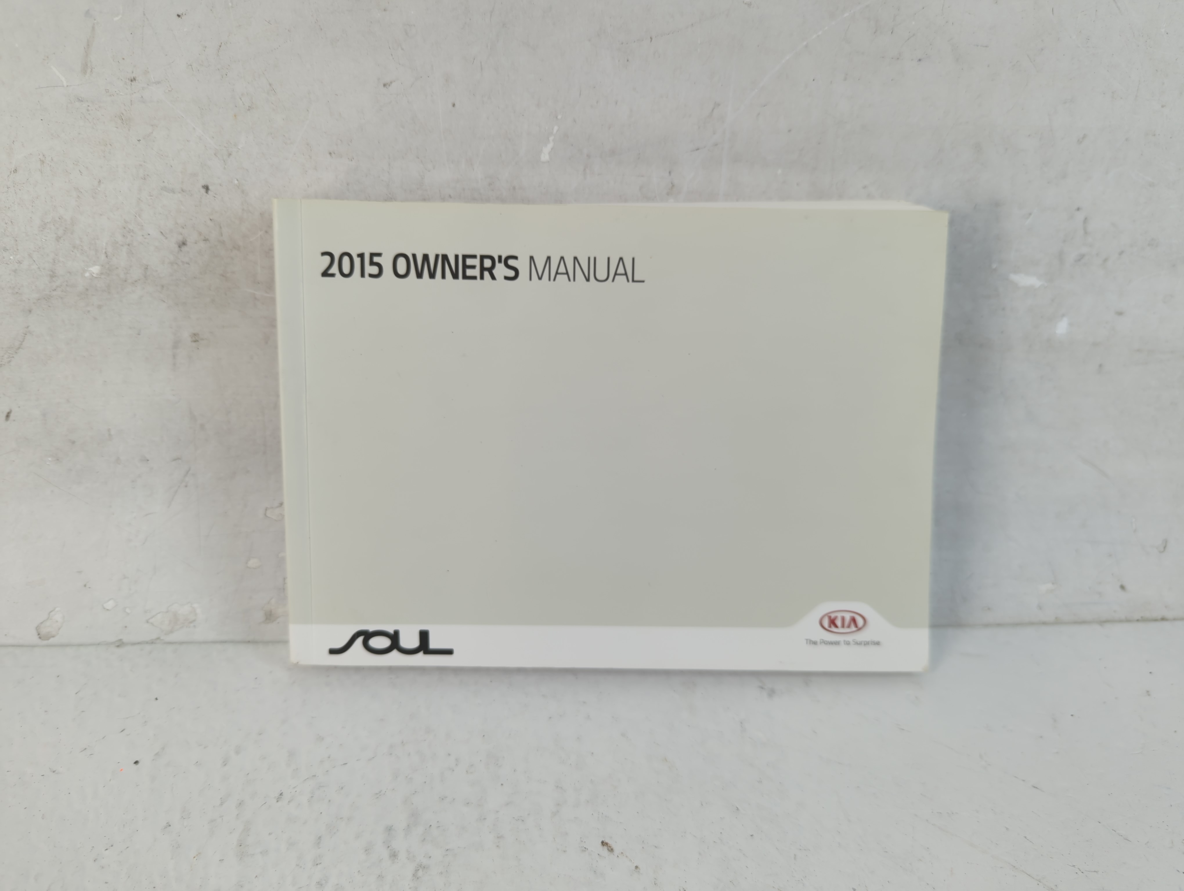 Picture of 2015 Kia Soul Owners Manual Book Guide 937690