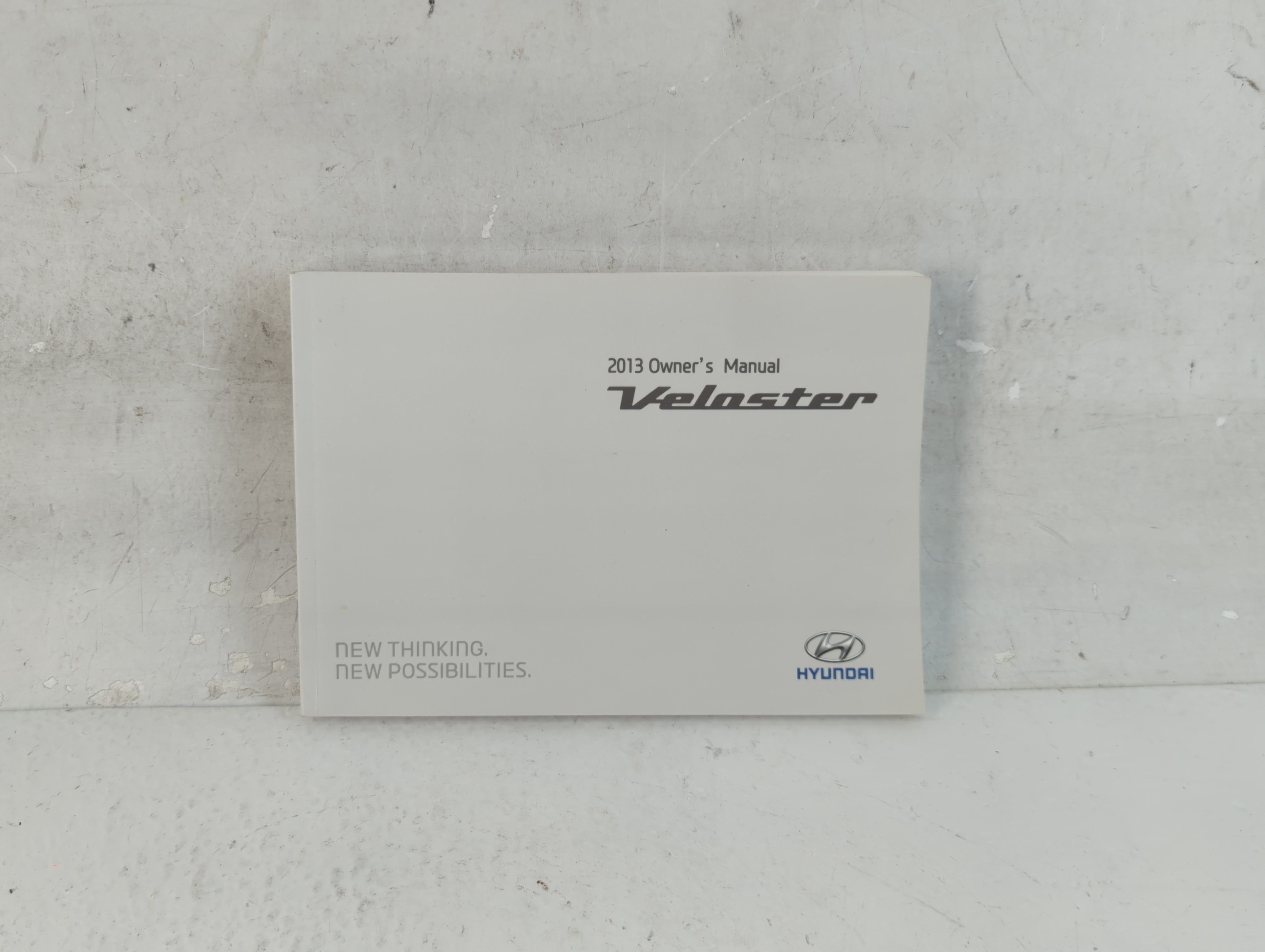 Picture of 2013 Hyundai Veloster Owners Manual Book Guide 937706