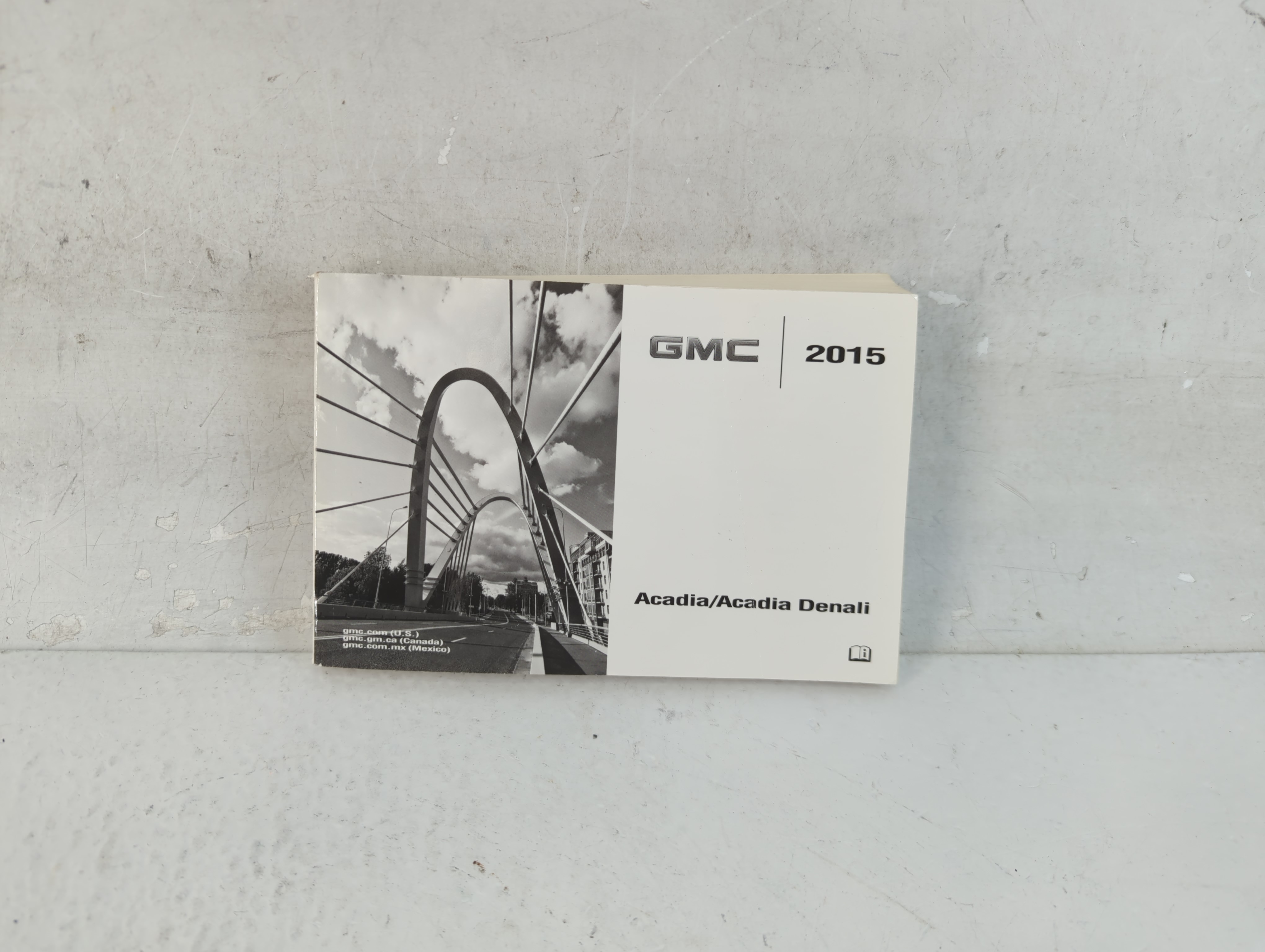 2015 Gmc Acadia Owners Manual Book Guide 937712 - Oemusedautoparts1.com