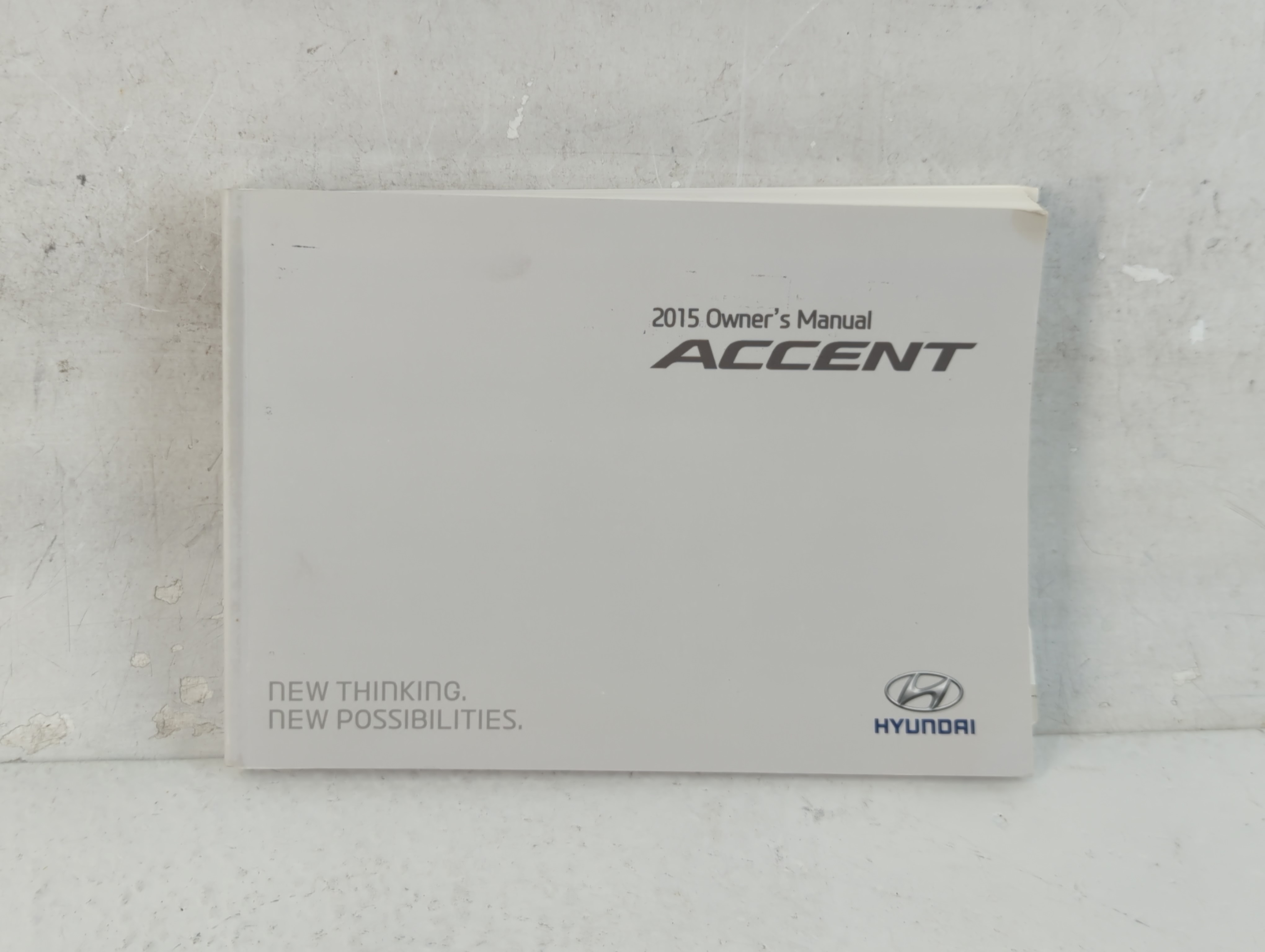 2015 Hyundai Accent Owners Manual Book Guide 937732 - Oemusedautoparts1.com