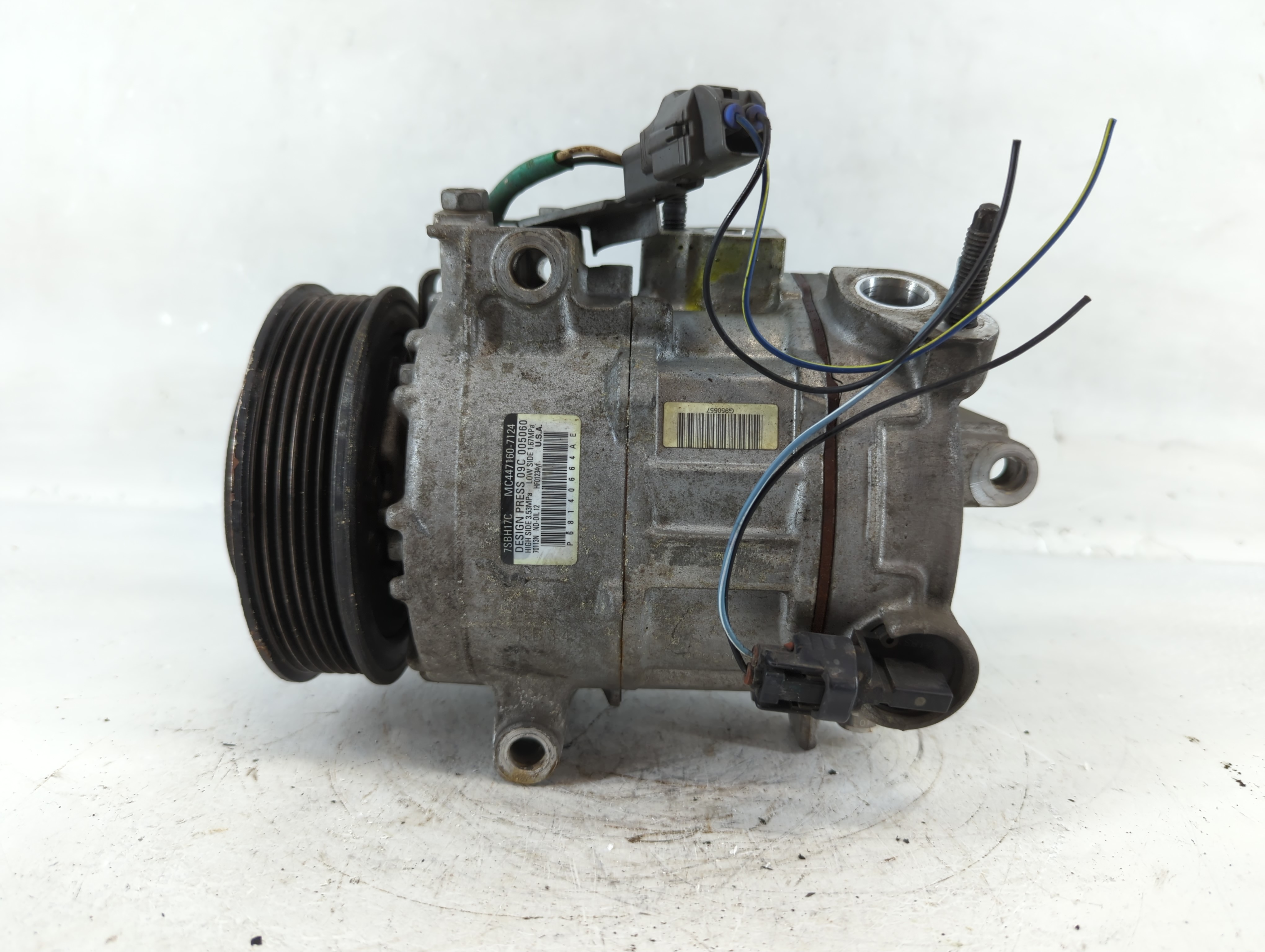 Picture of Dodge Ram 1500 Air Conditioning A/c Ac Compressor Oem 937773