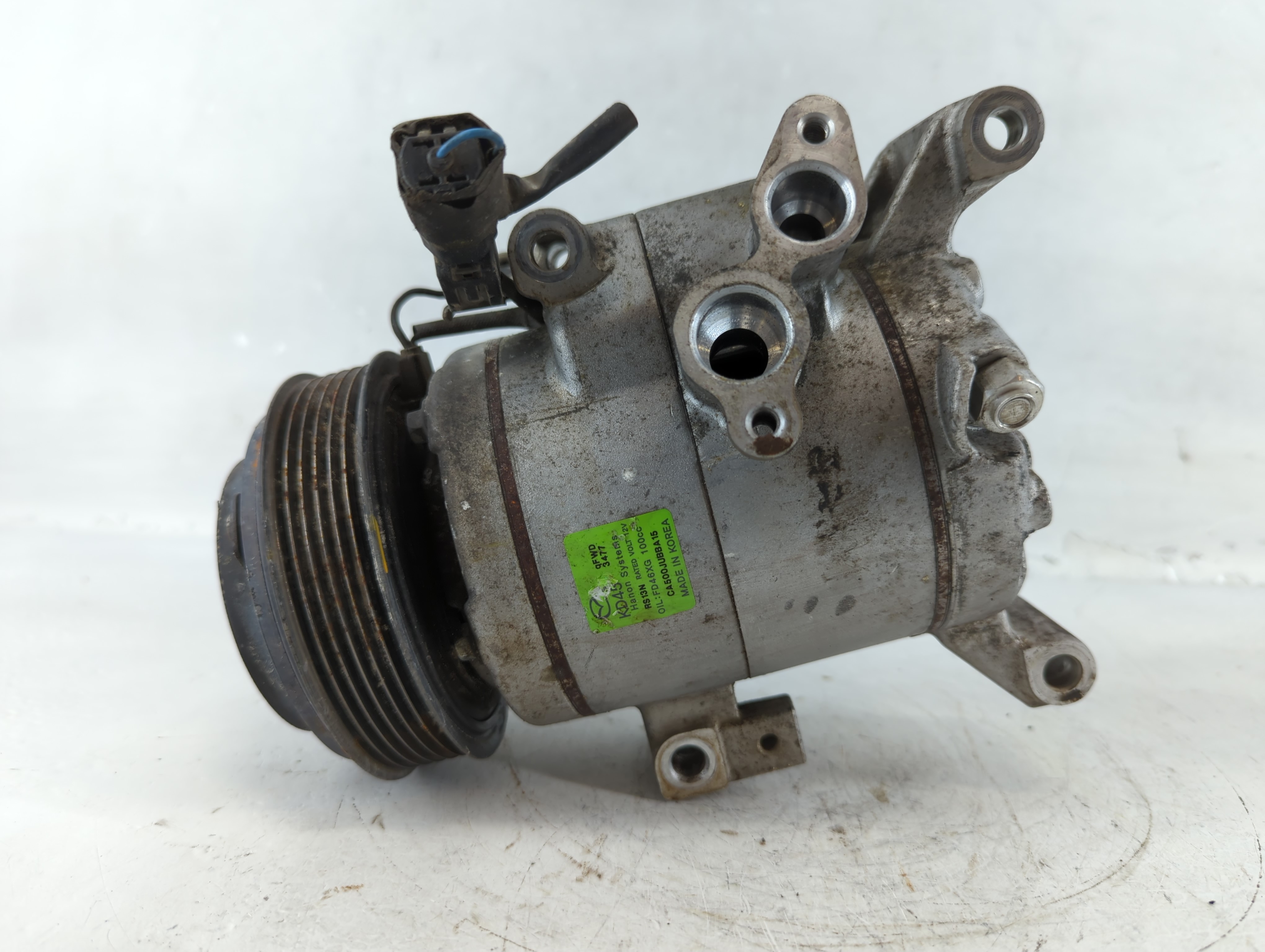 2013-2022 Mazda Cx-5 Air Conditioning A/c Ac Compressor Oem 937775 - Oemusedautoparts1.com