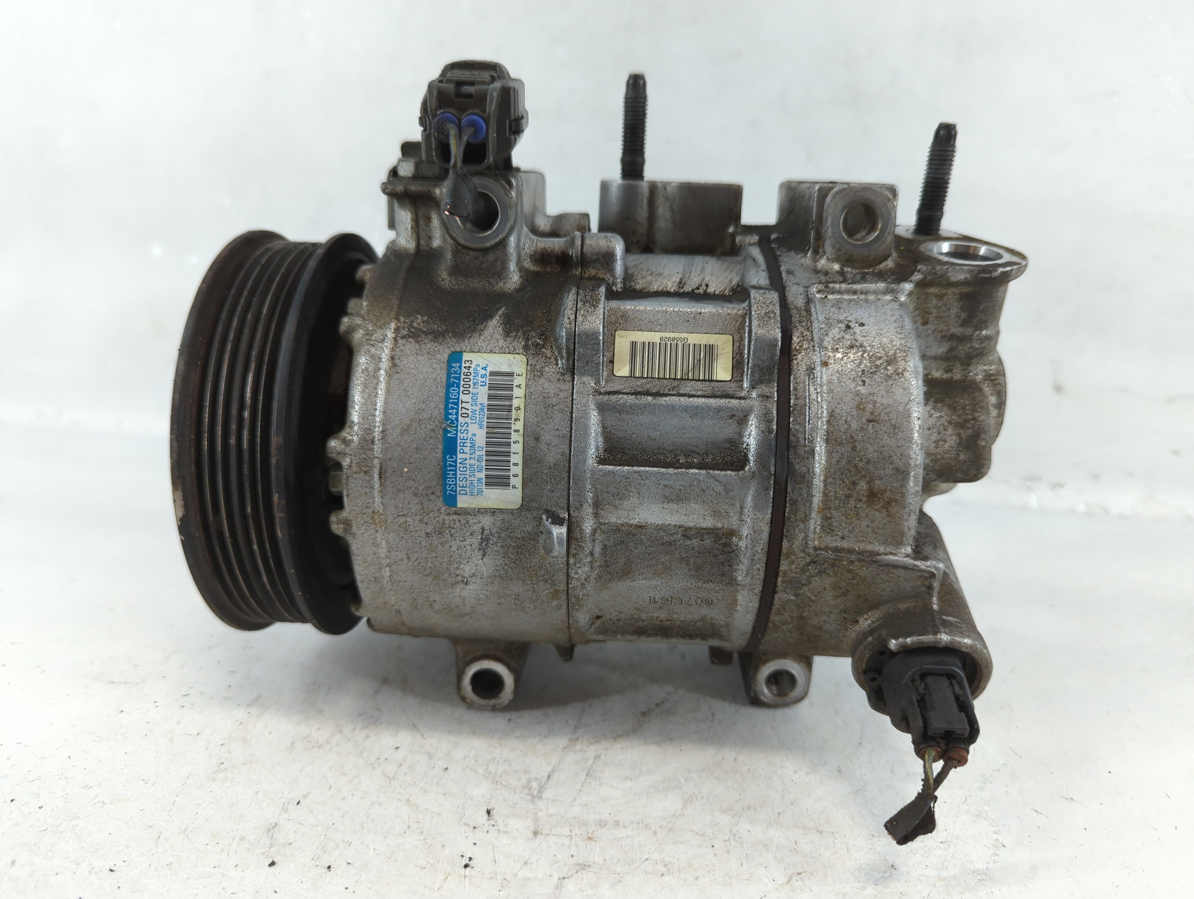 Picture of Dodge Ram 1500 Air Conditioning A/c Ac Compressor Oem 937818