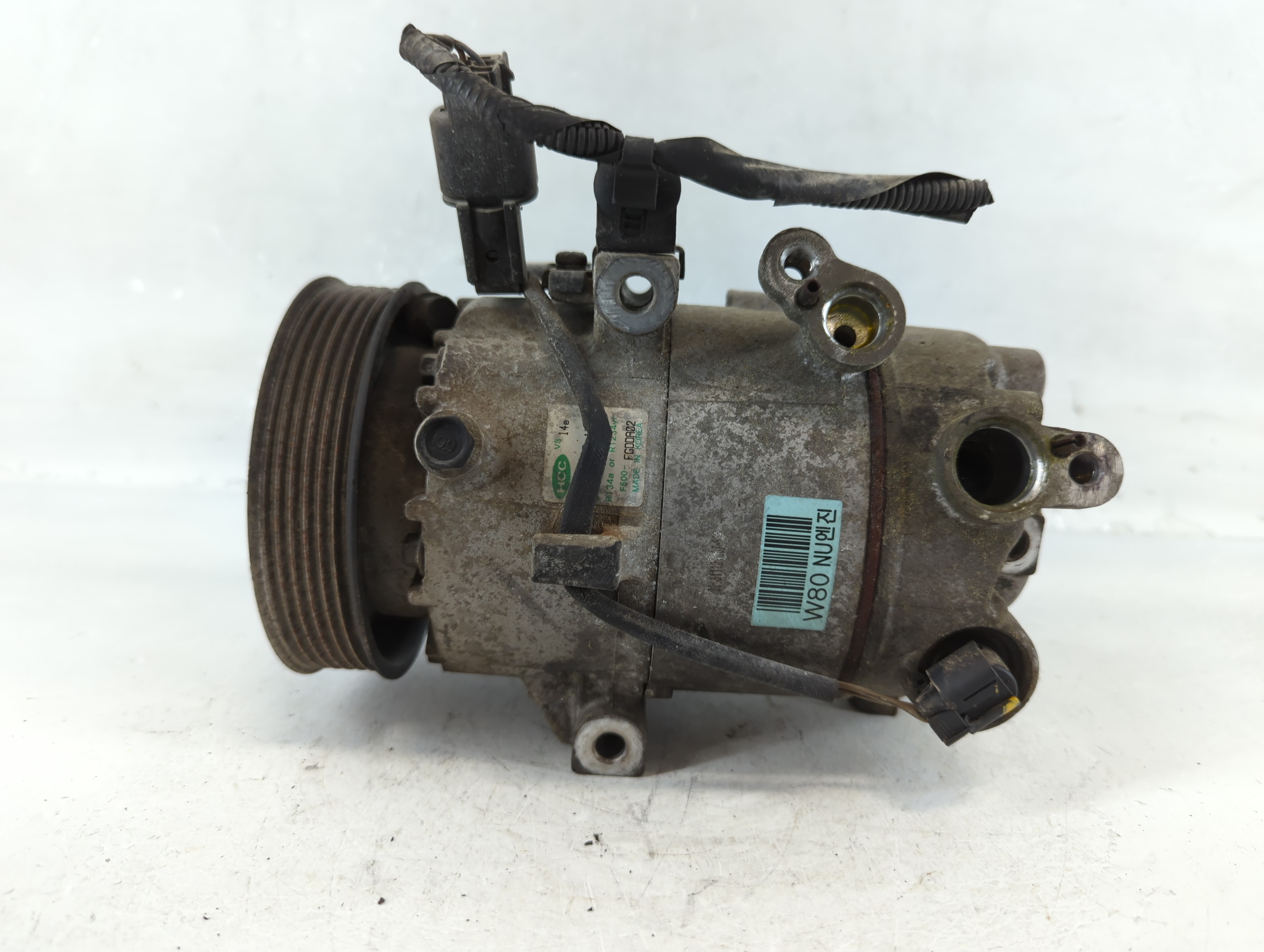 2014-2019 Kia Soul Air Conditioning A/c Ac Compressor Oem 937819 - Oemusedautoparts1.com