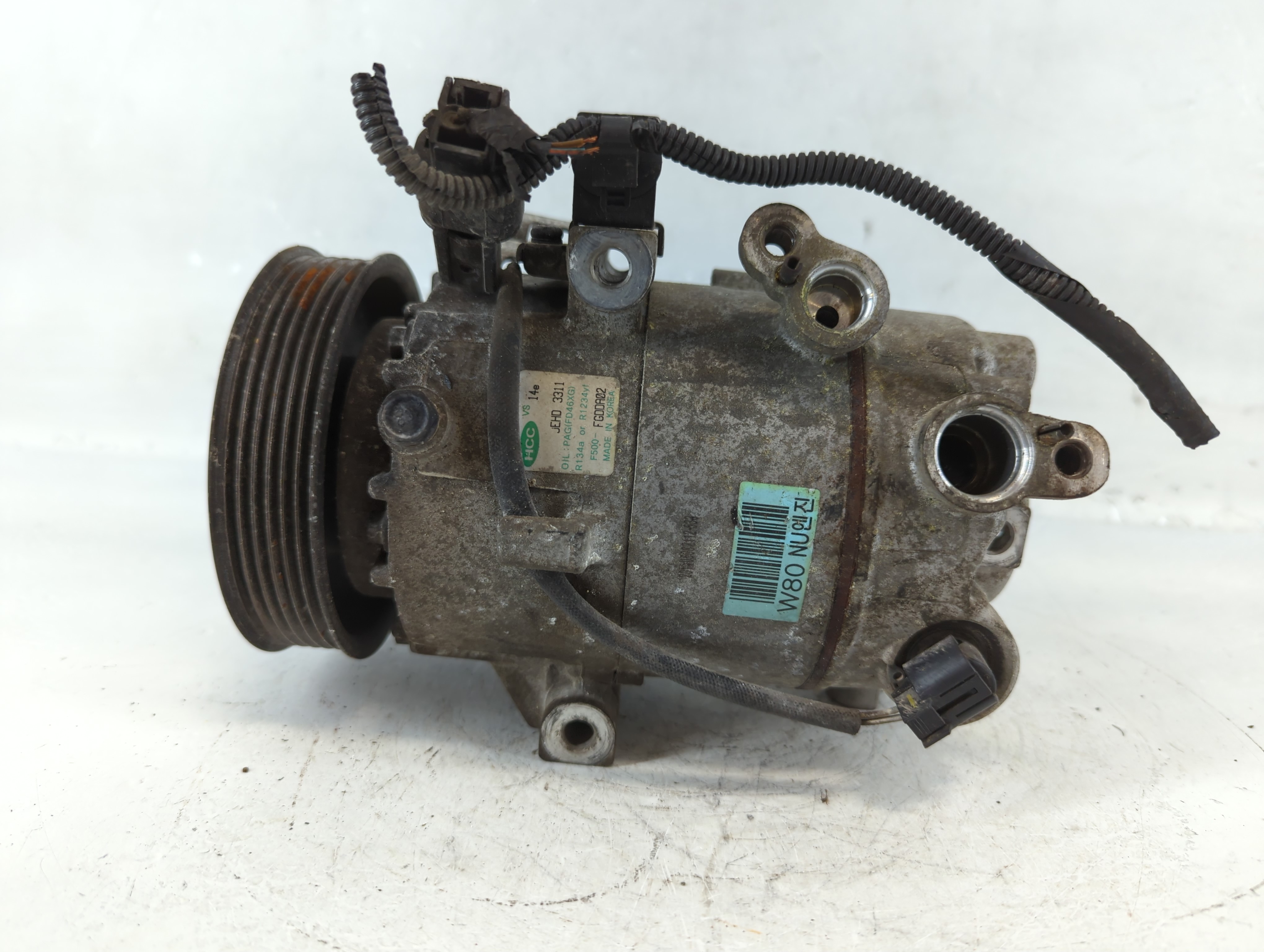 2014-2019 Kia Soul Air Conditioning A/c Ac Compressor Oem 937821 - Oemusedautoparts1.com
