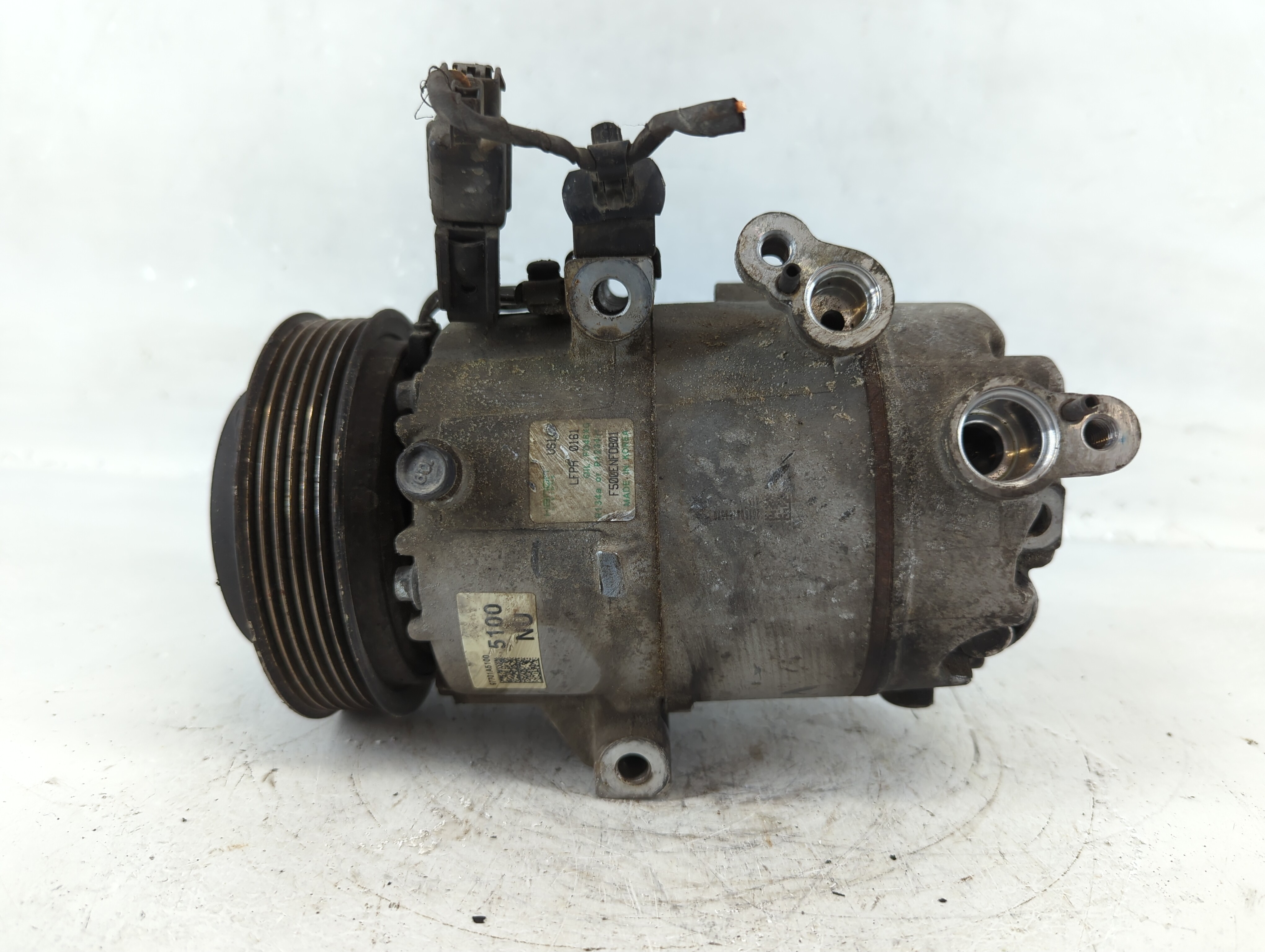 2014-2018 Kia Forte Air Conditioning A/c Ac Compressor Oem 937840 - Oemusedautoparts1.com