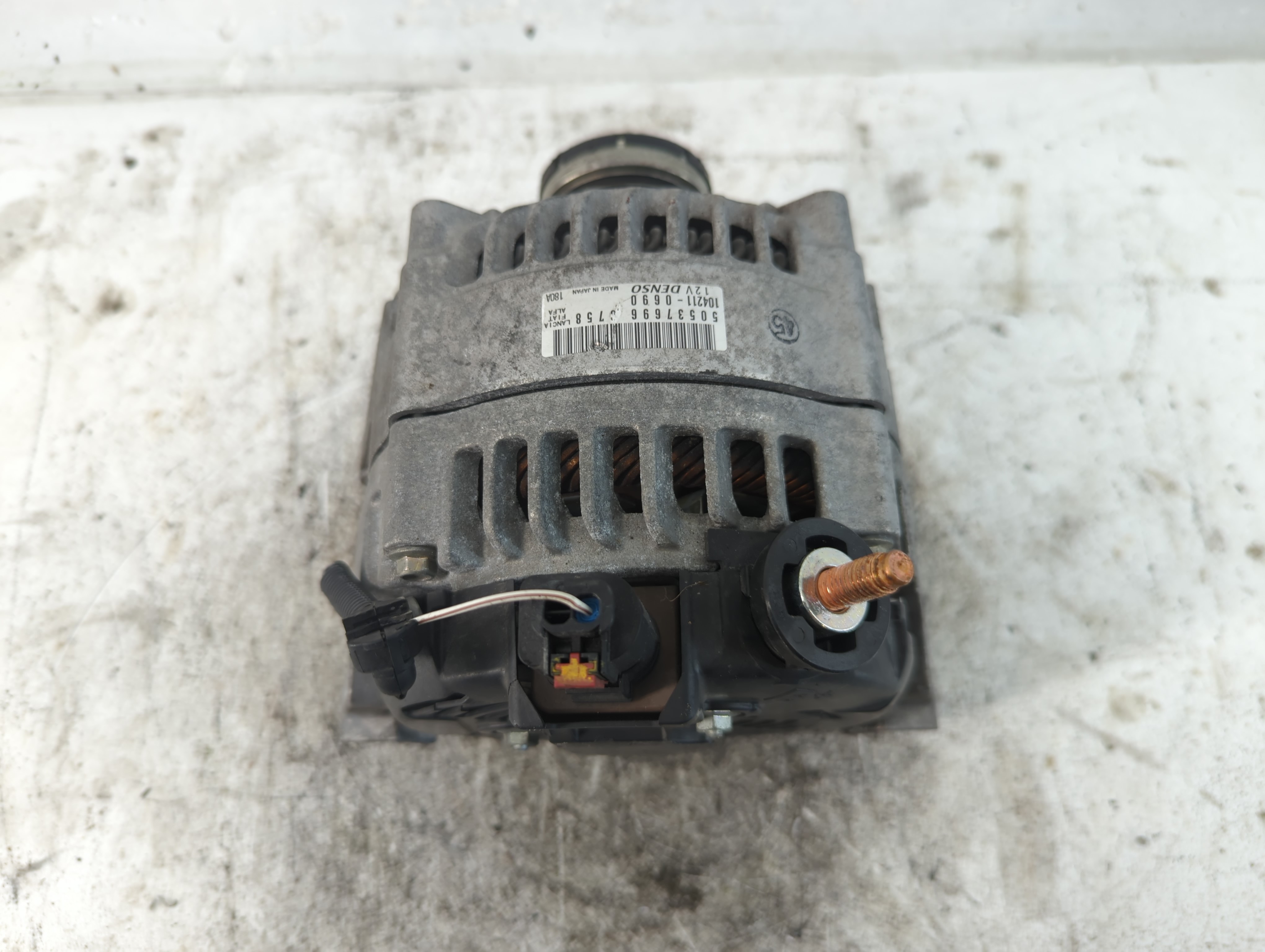 Alfa Romeo Stelvio Alternator Generator Charging Assembly Engine Oem 937899 - Oemusedautoparts1.com