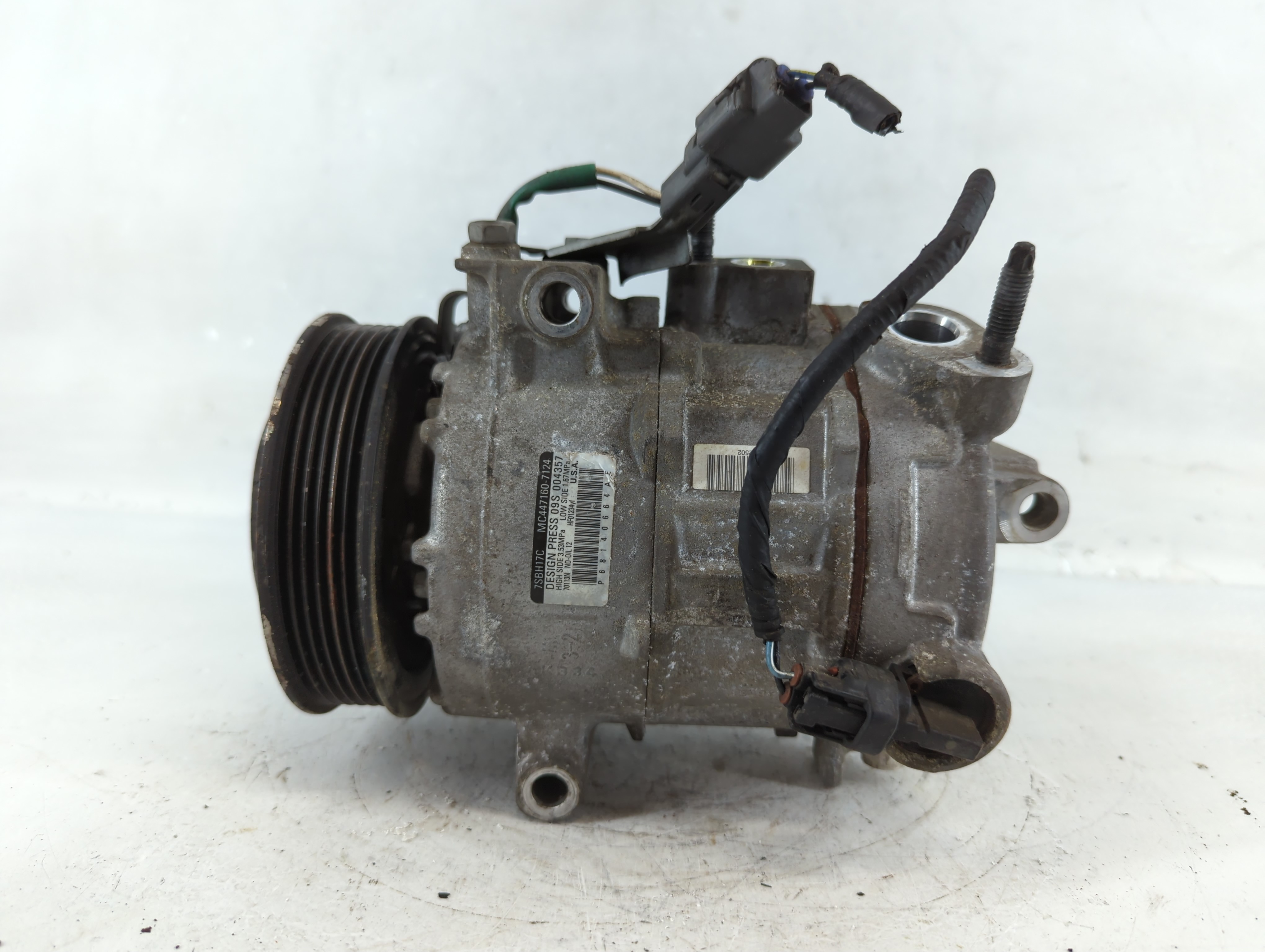 Picture of Dodge Ram 1500 Air Conditioning A/c Ac Compressor Oem 937905