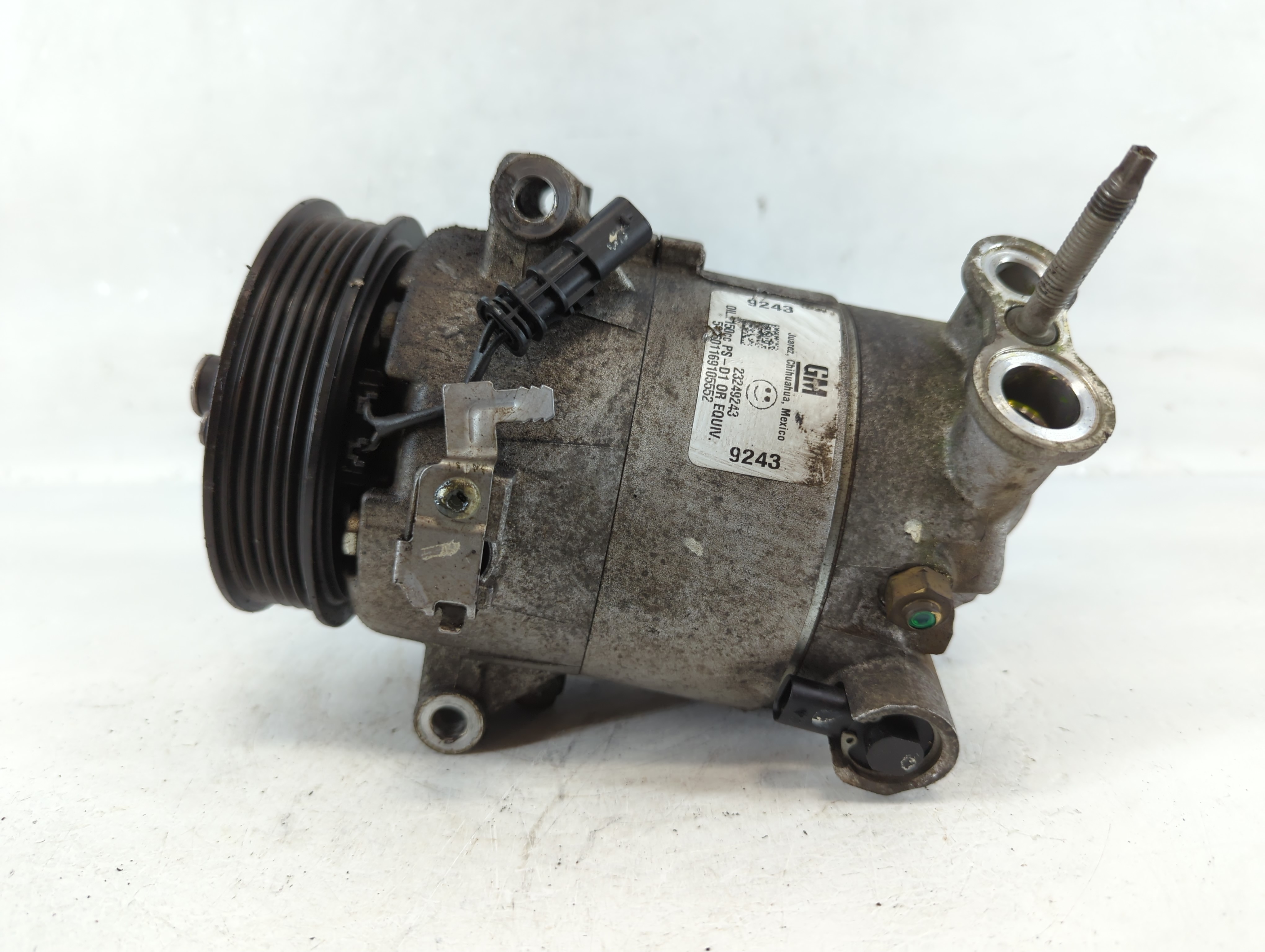 2017-2022 Chevrolet Colorado Air Conditioning A/c Ac Compressor Oem 937928 - Oemusedautoparts1.com