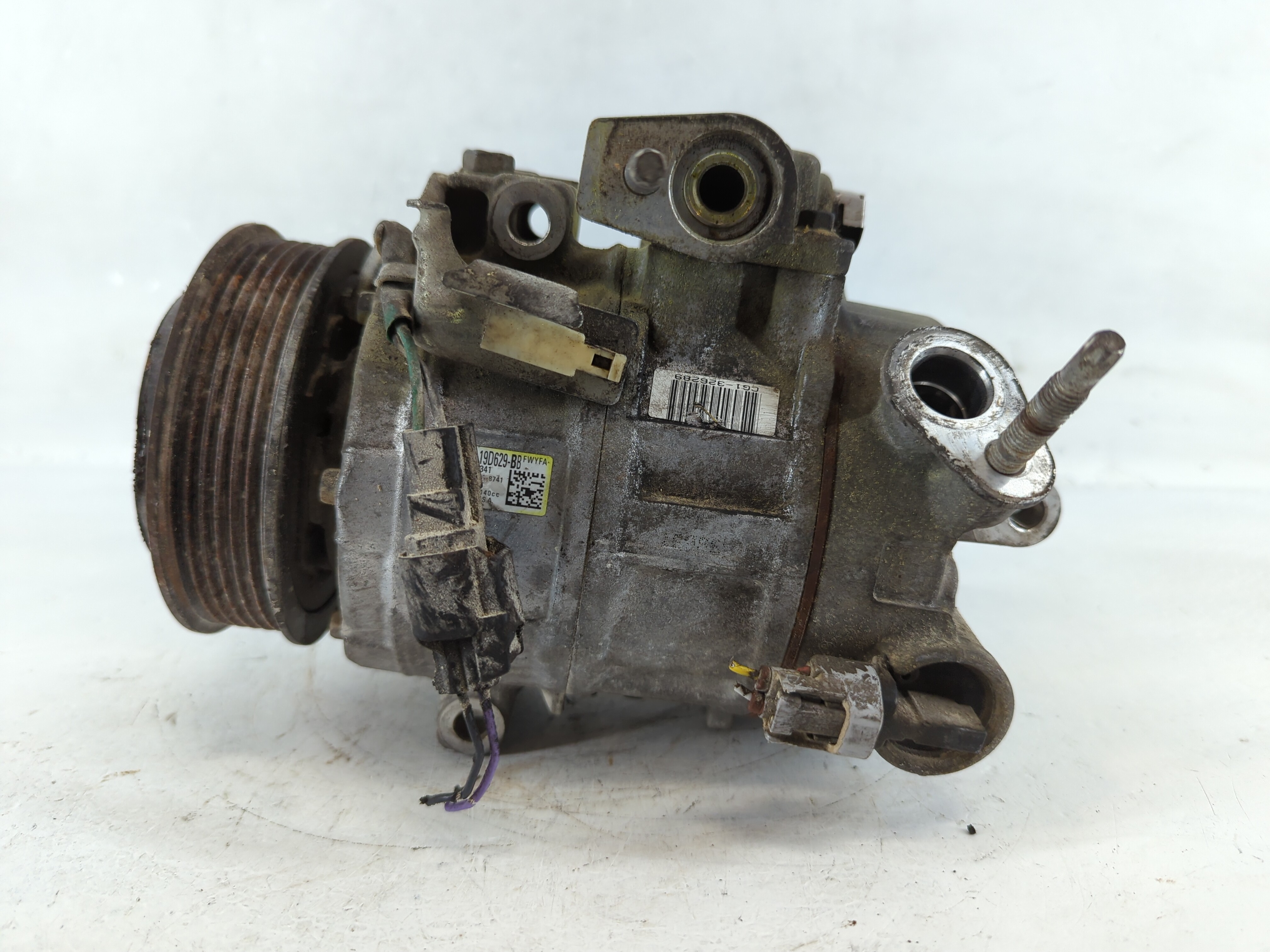 2016-2019 Ford Taurus Air Conditioning A/c Ac Compressor Oem 937962 - Oemusedautoparts1.com