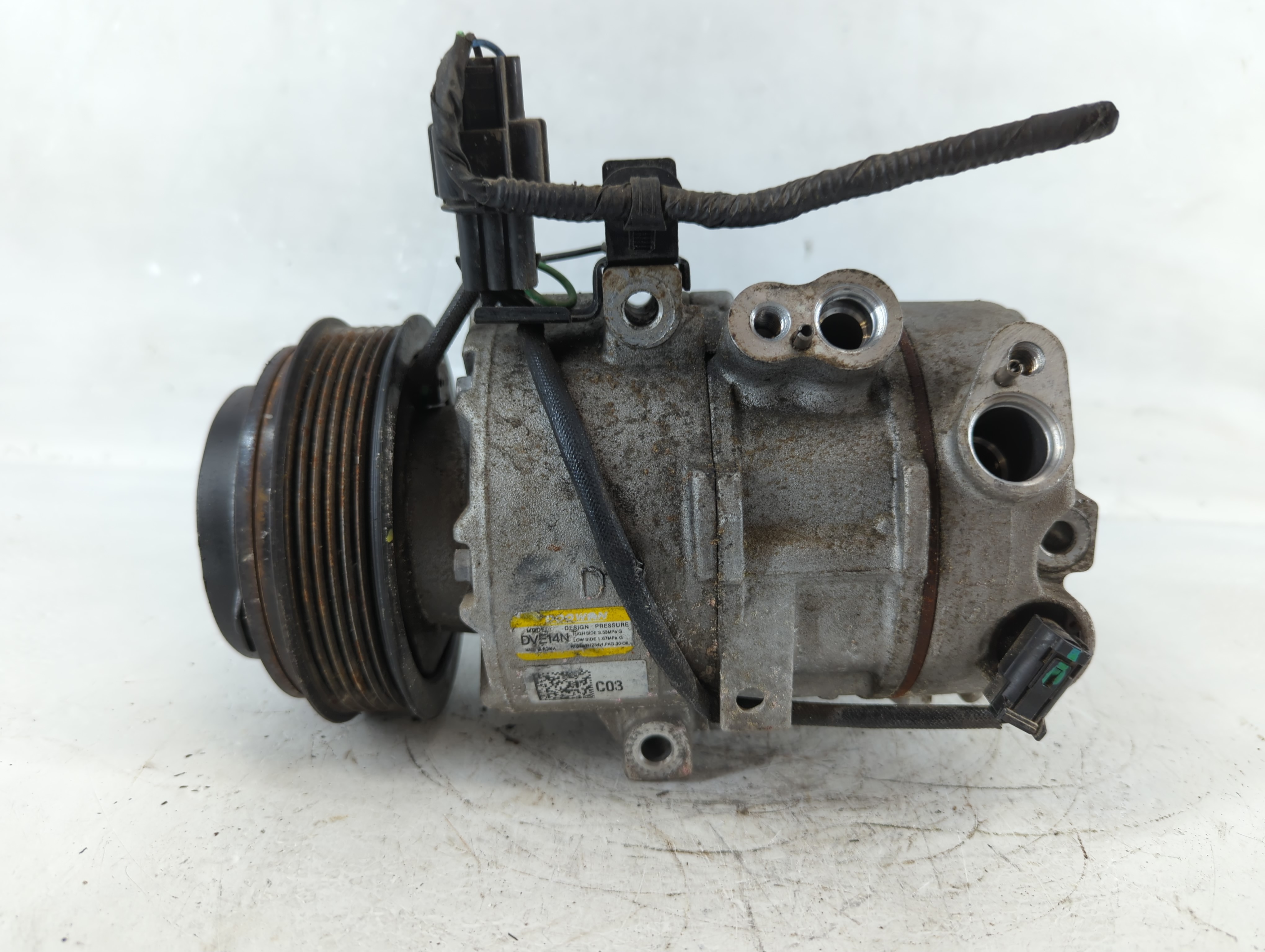 2018-2021 Hyundai Kona Air Conditioning A/c Ac Compressor Oem 937993 - Oemusedautoparts1.com