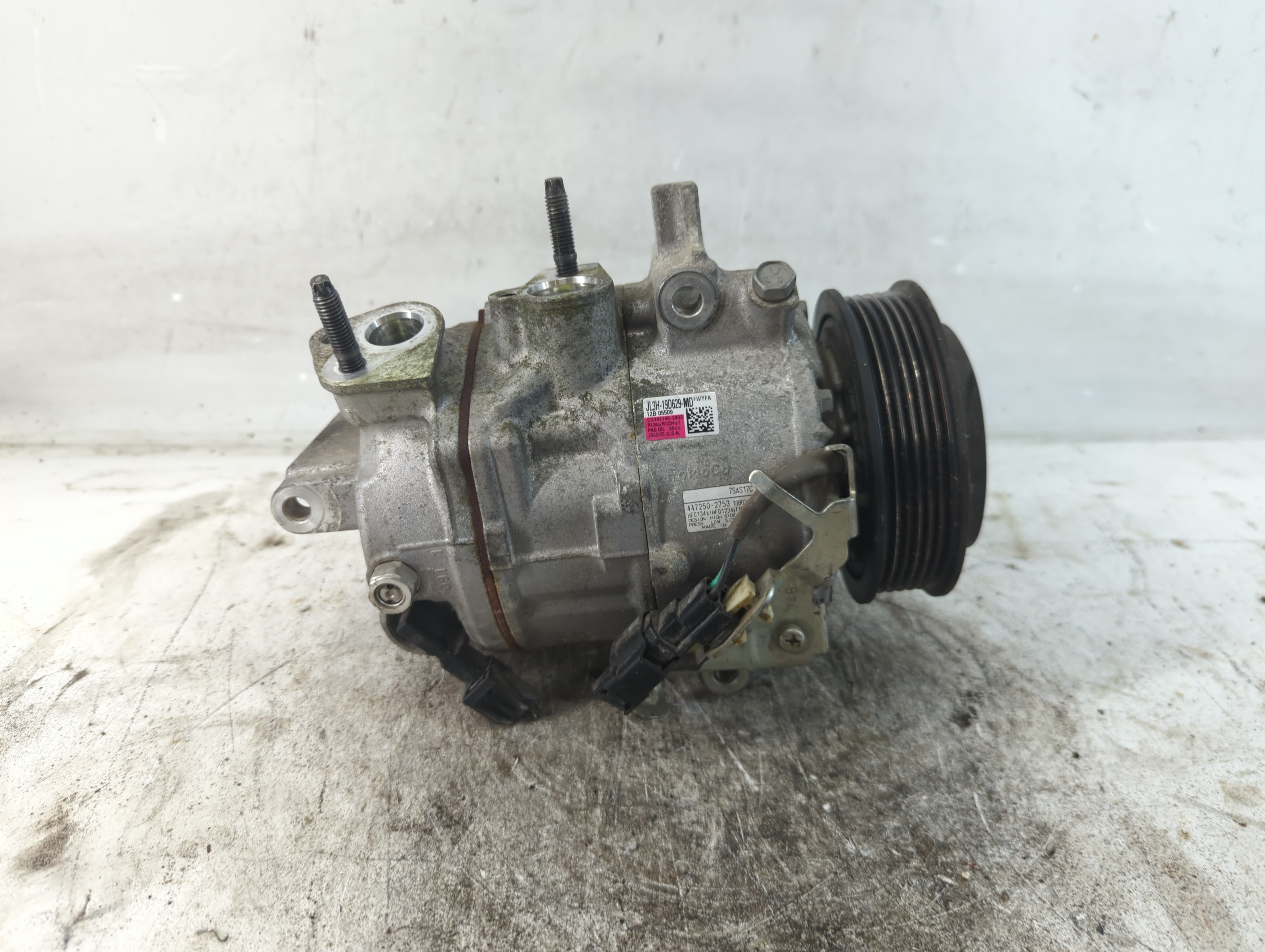 2018-2020 Ford F-150 Air Conditioning A/c Ac Compressor Oem 937996 - Oemusedautoparts1.com