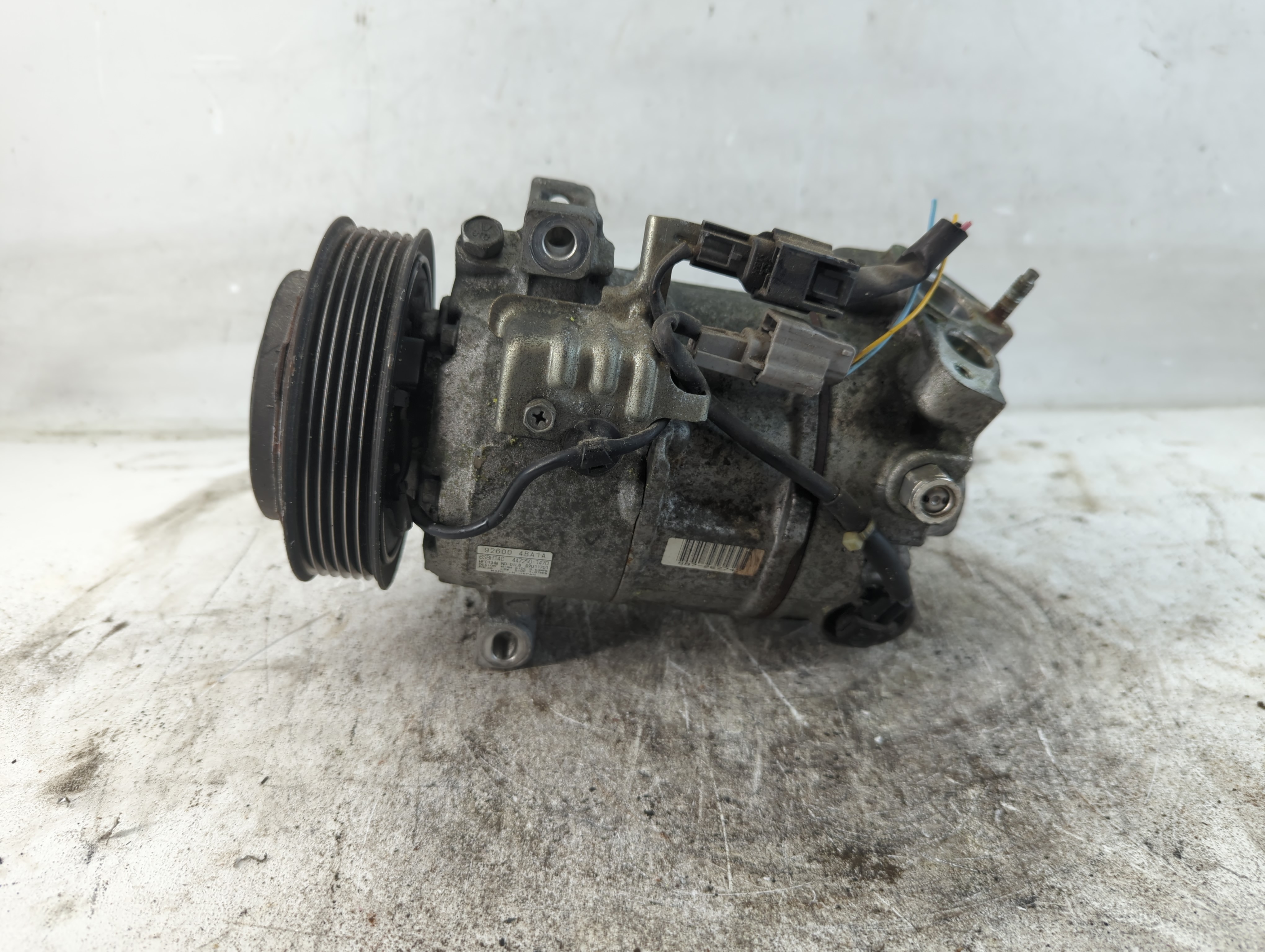 2017-2018 Nissan Rogue Sport Air Conditioning A/c Ac Compressor Oem 937999 - Oemusedautoparts1.com