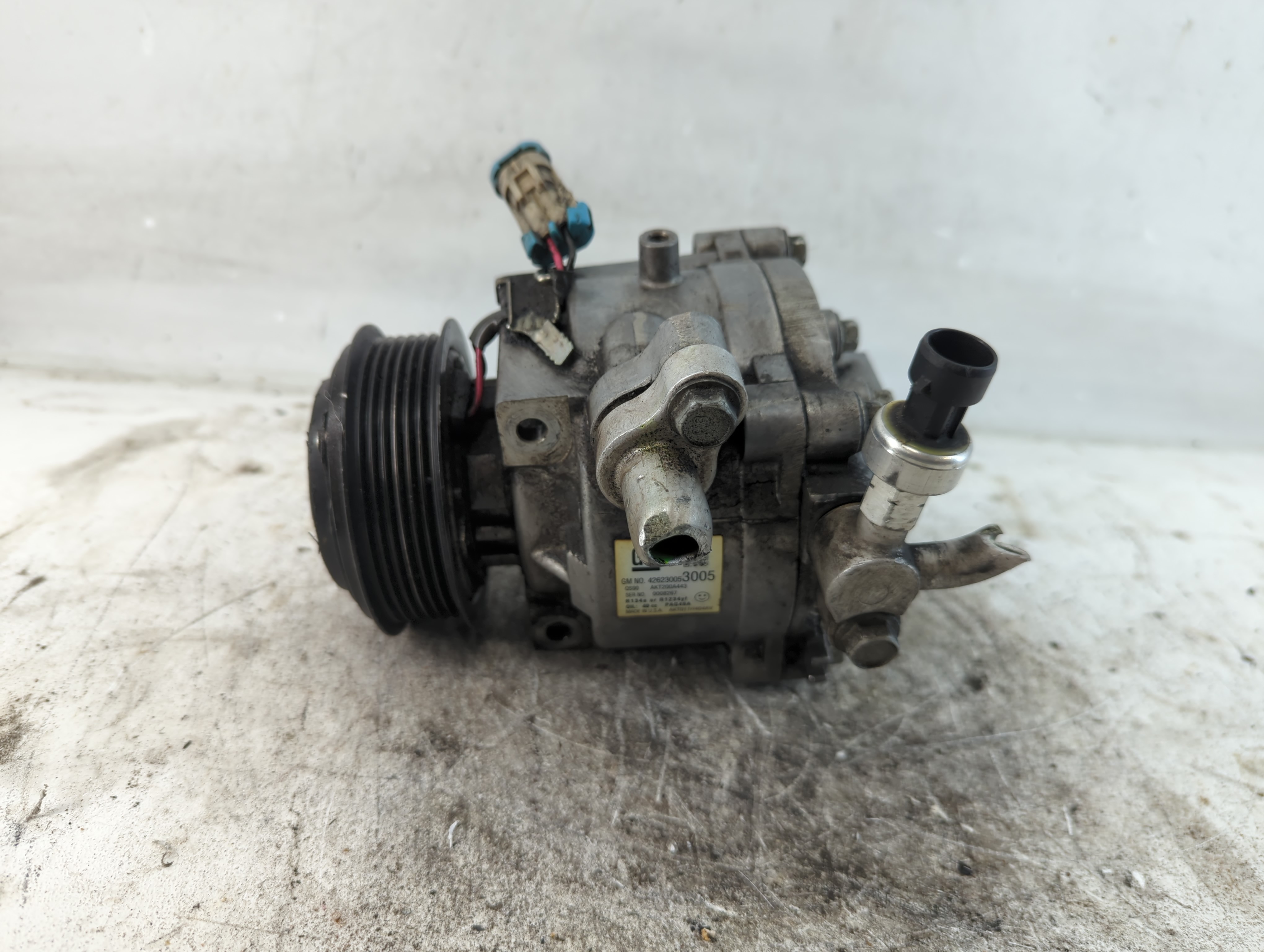 2013-2019 Chevrolet Sonic Air Conditioning A/c Ac Compressor Oem 938001 - Oemusedautoparts1.com