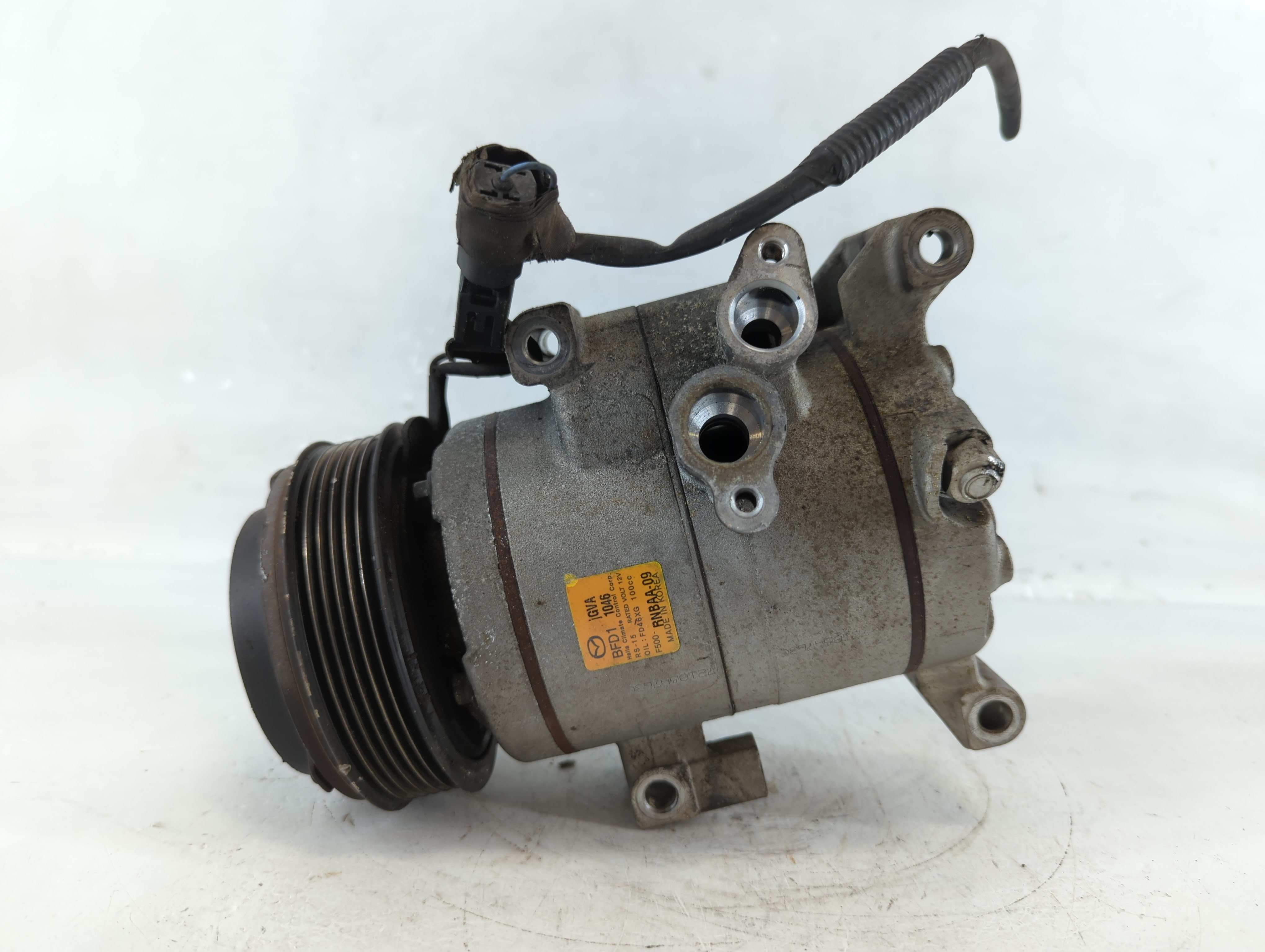 2014-2021 Mazda 6 Air Conditioning A/c Ac Compressor Oem 938037 - Oemusedautoparts1.com