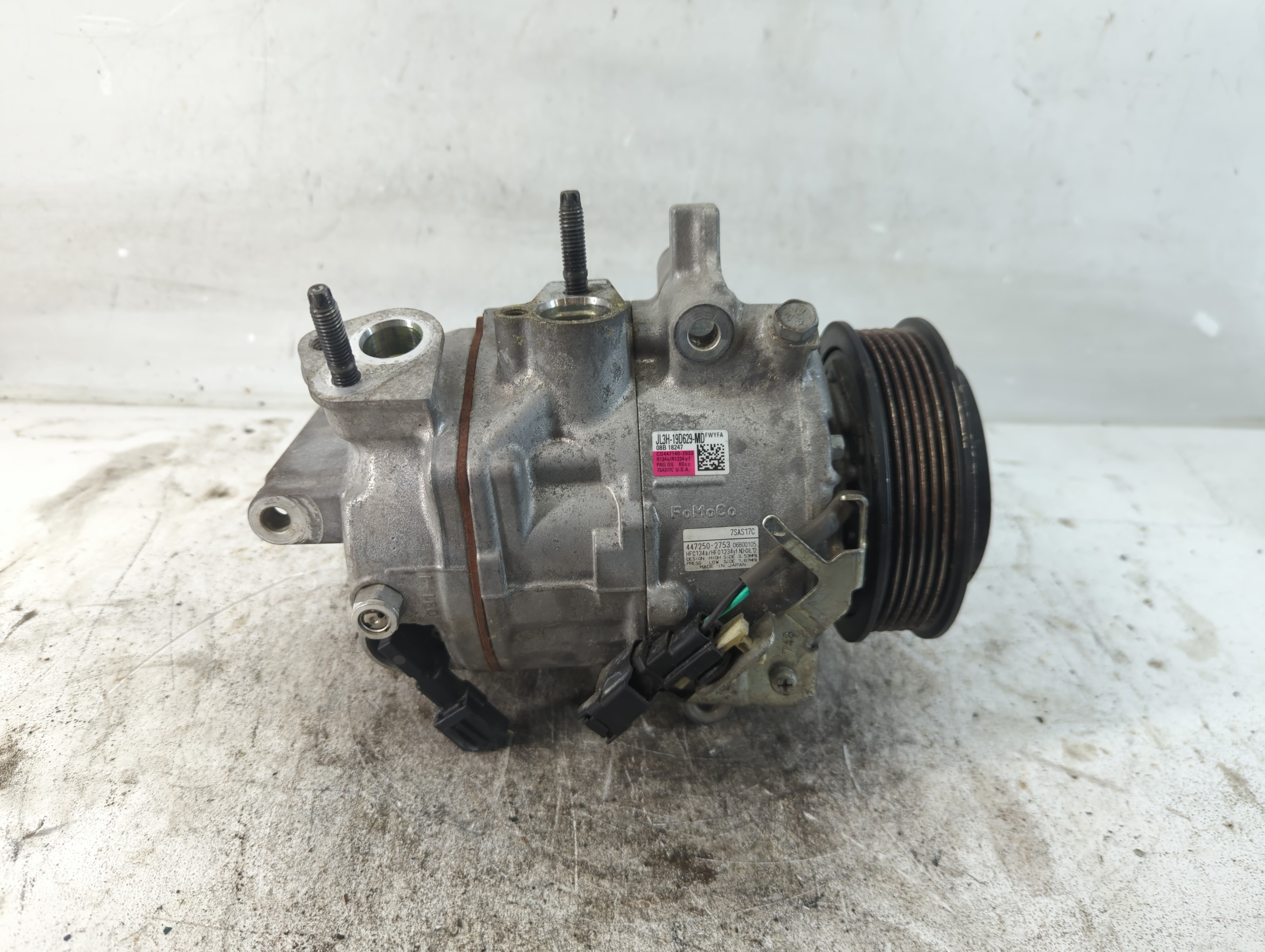 2018-2020 Ford F-150 Air Conditioning A/c Ac Compressor Oem 938050 - Oemusedautoparts1.com