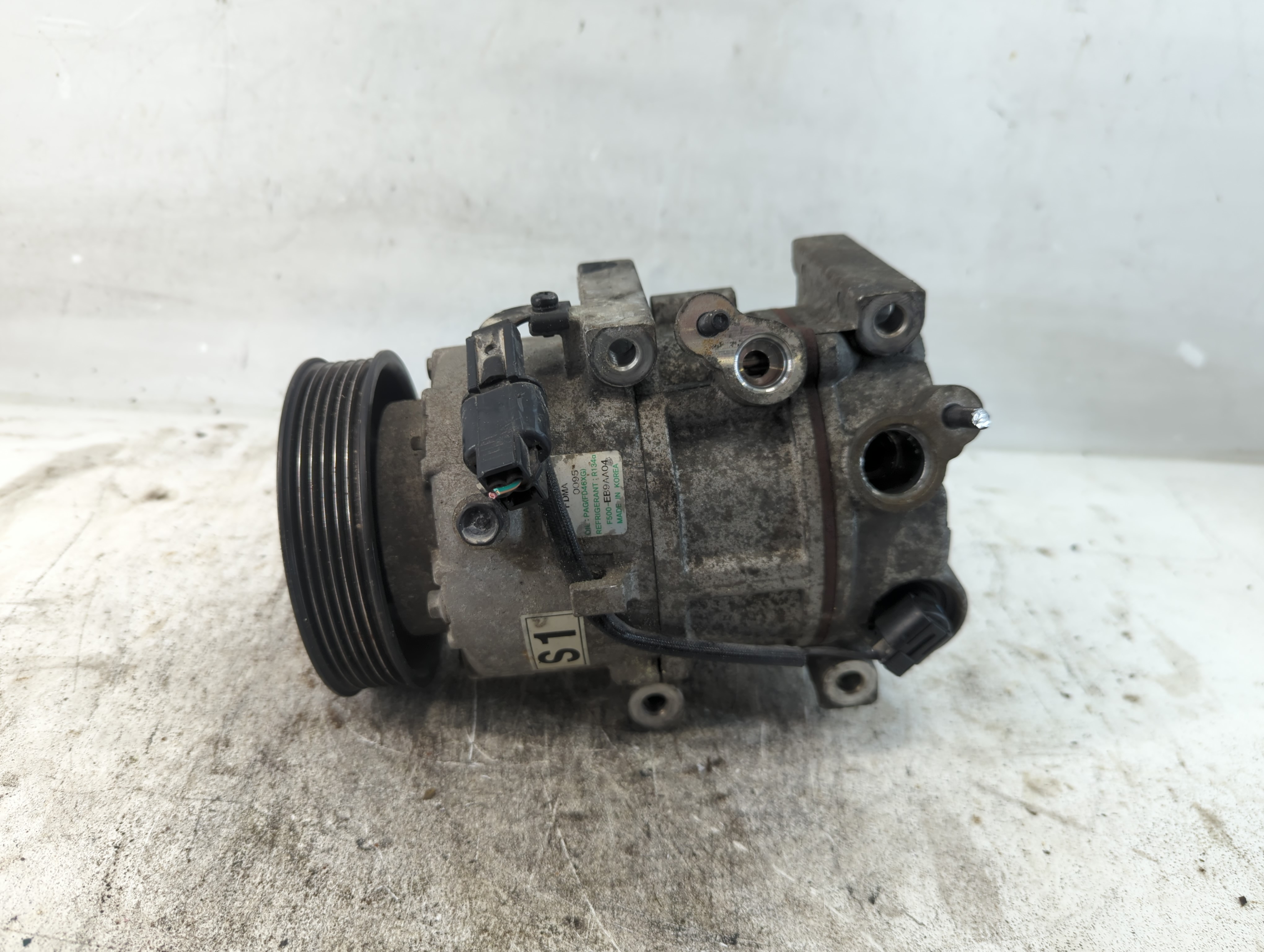 2011-2012 Hyundai Sonata Air Conditioning A/c Ac Compressor Oem 938052 - Oemusedautoparts1.com