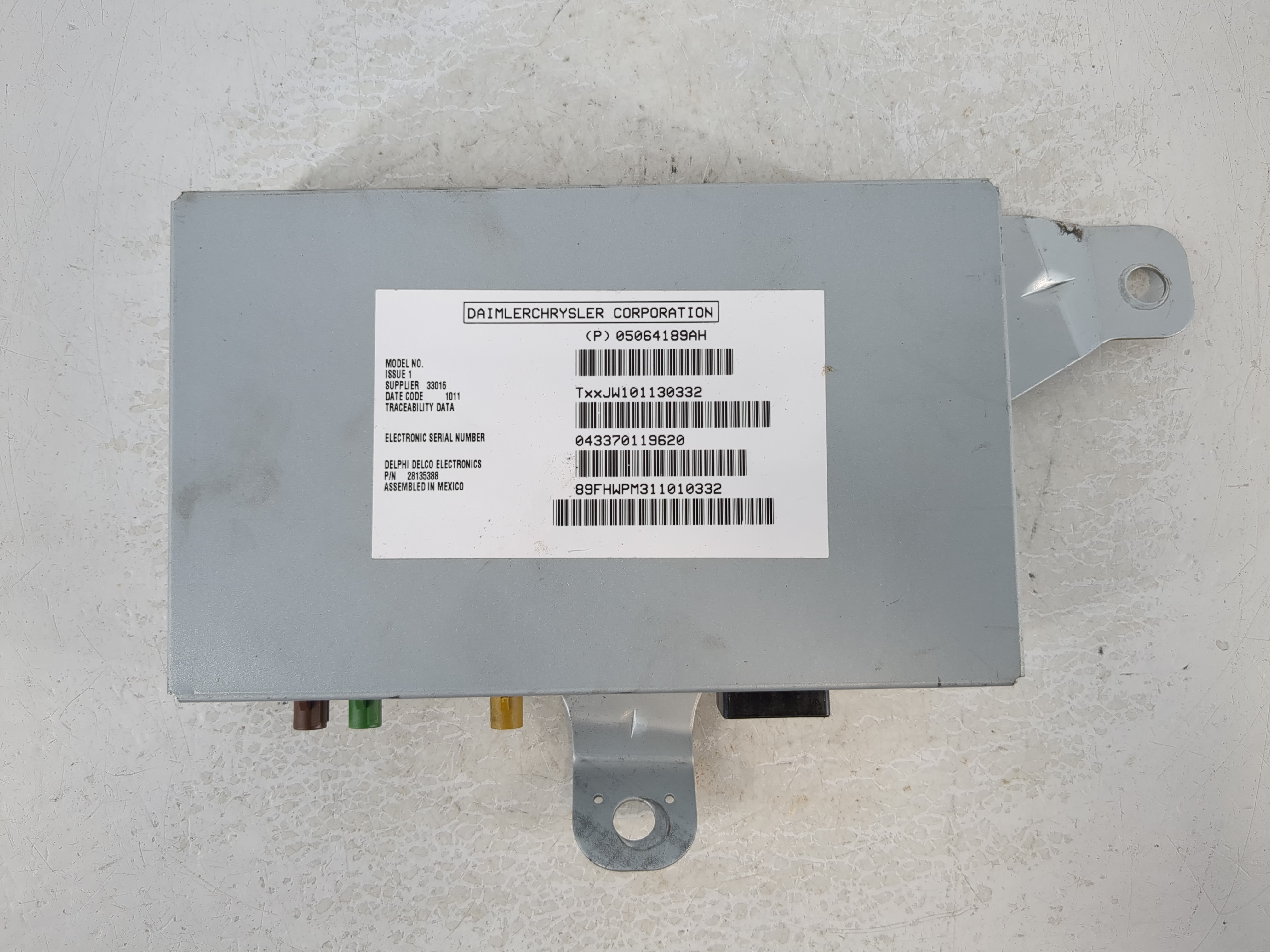 Picture of 2008-2016 Chrysler Town & Country Radio Speaker Amplifier (p)05064189ah 938403