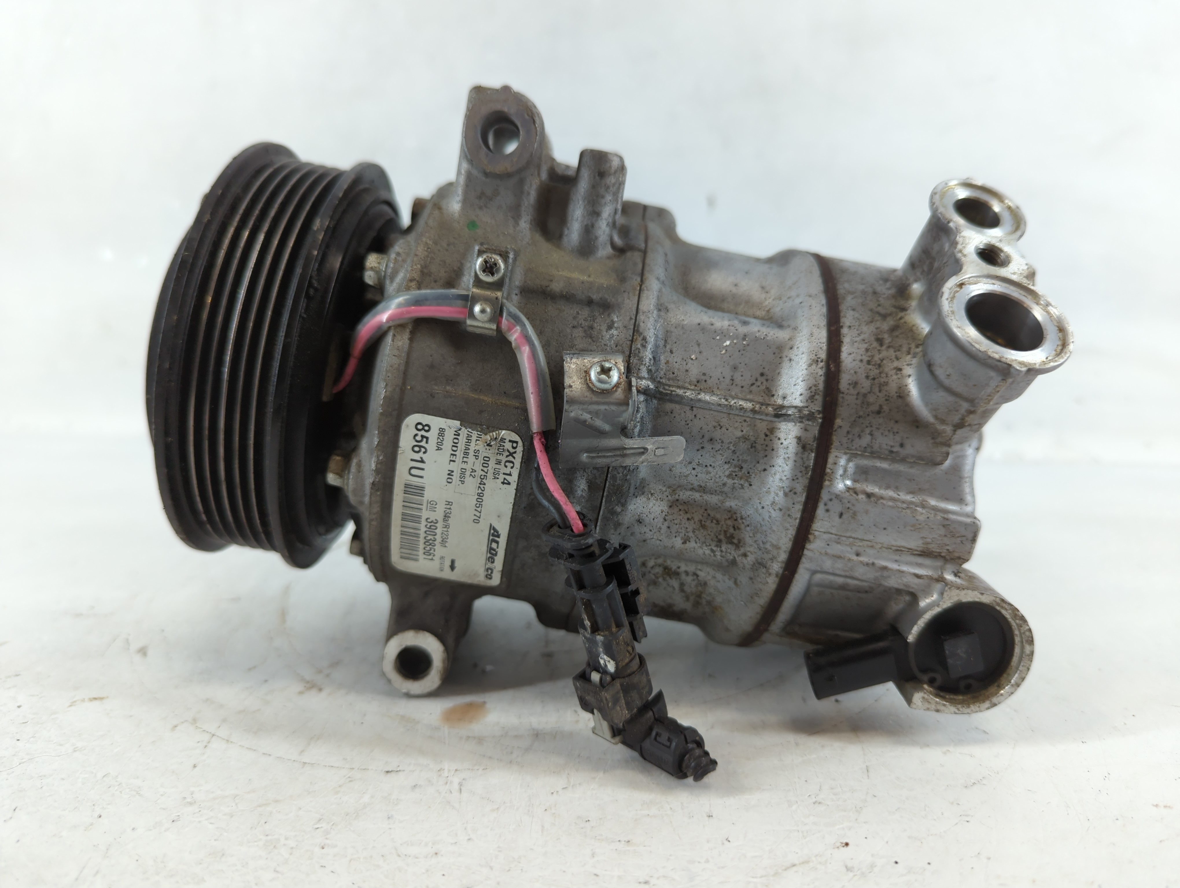 2016-2018 Chevrolet Cruze Air Conditioning A/c Ac Compressor Oem 940605 - Oemusedautoparts1.com