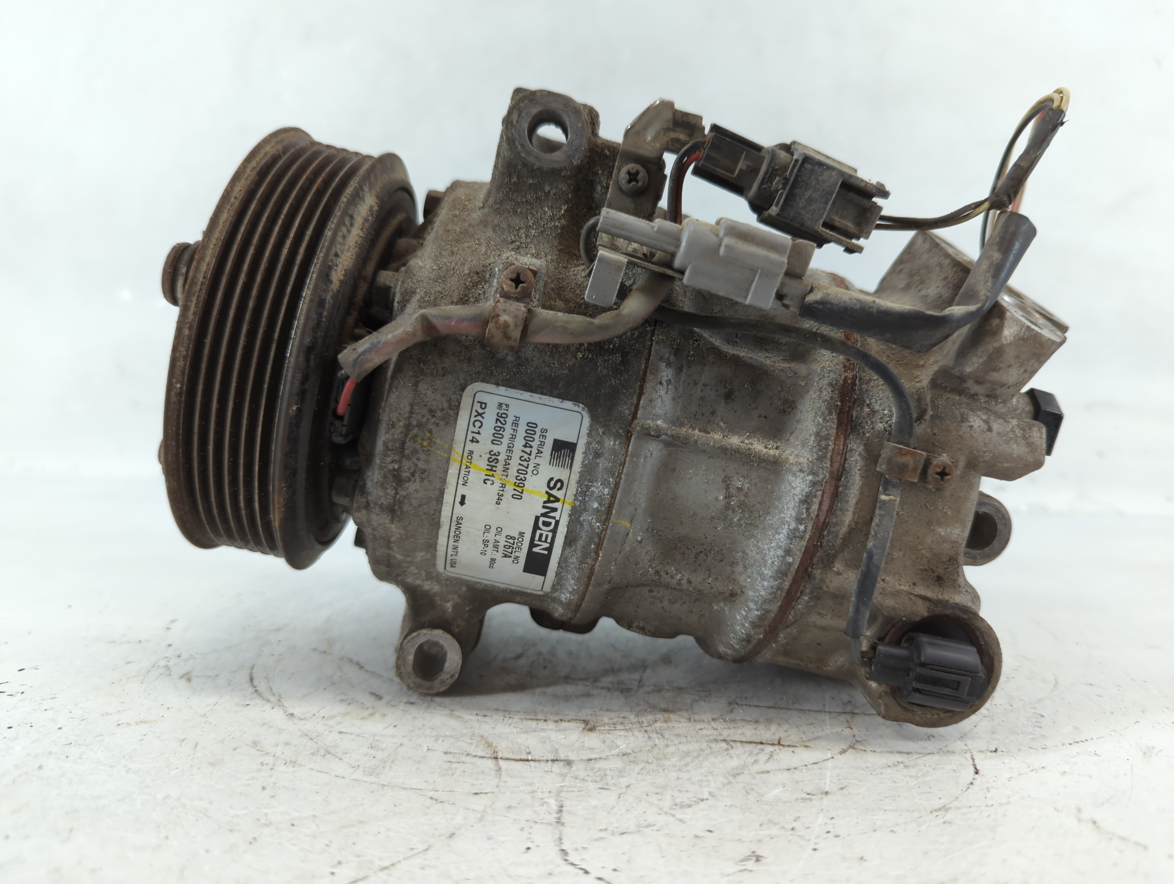 2013-2019 Nissan Sentra Air Conditioning A/c Ac Compressor Oem 940632 - Oemusedautoparts1.com