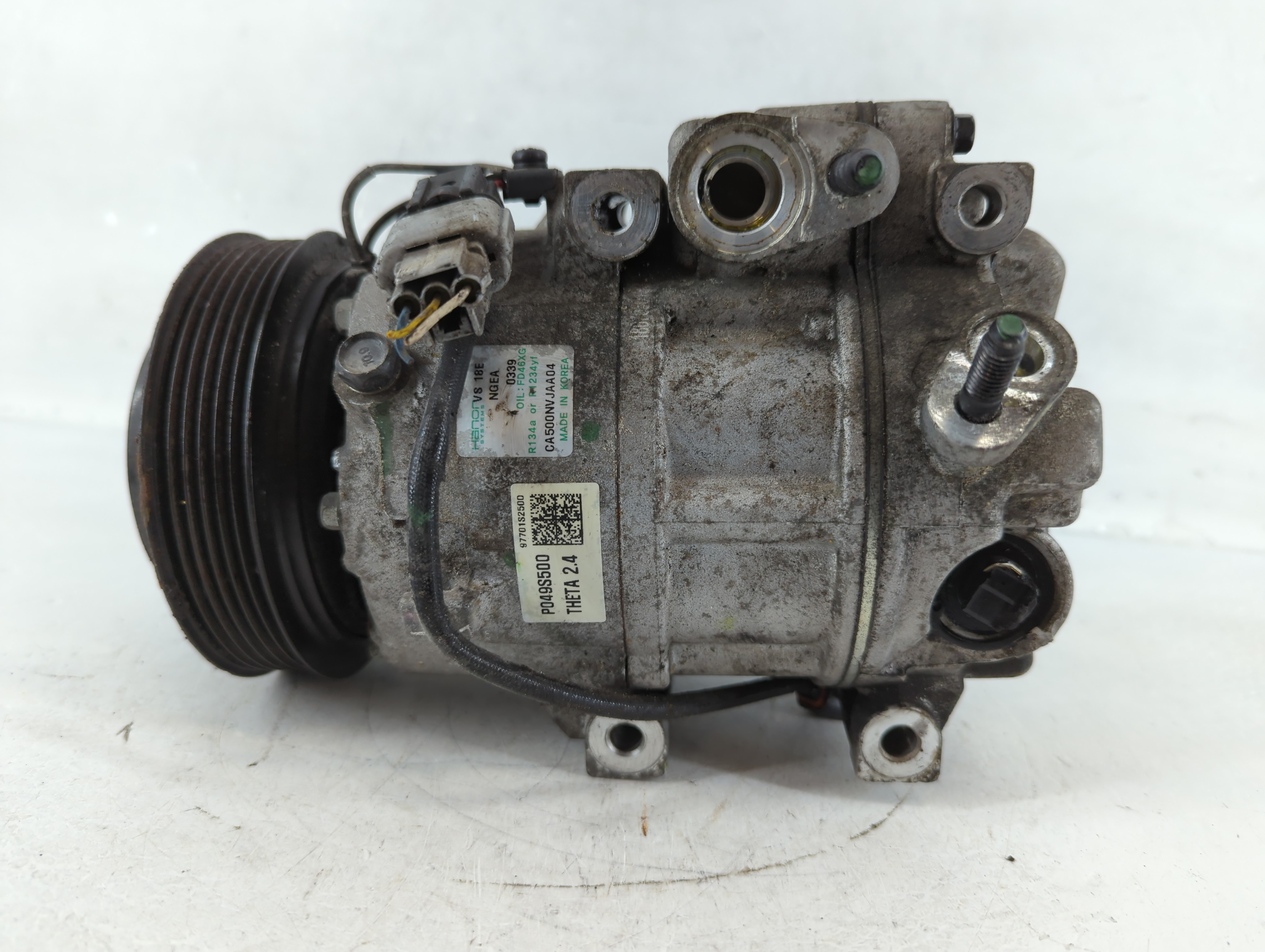 2019-2020 Hyundai Santa Fe Air Conditioning A/c Ac Compressor Oem 940636 - Oemusedautoparts1.com