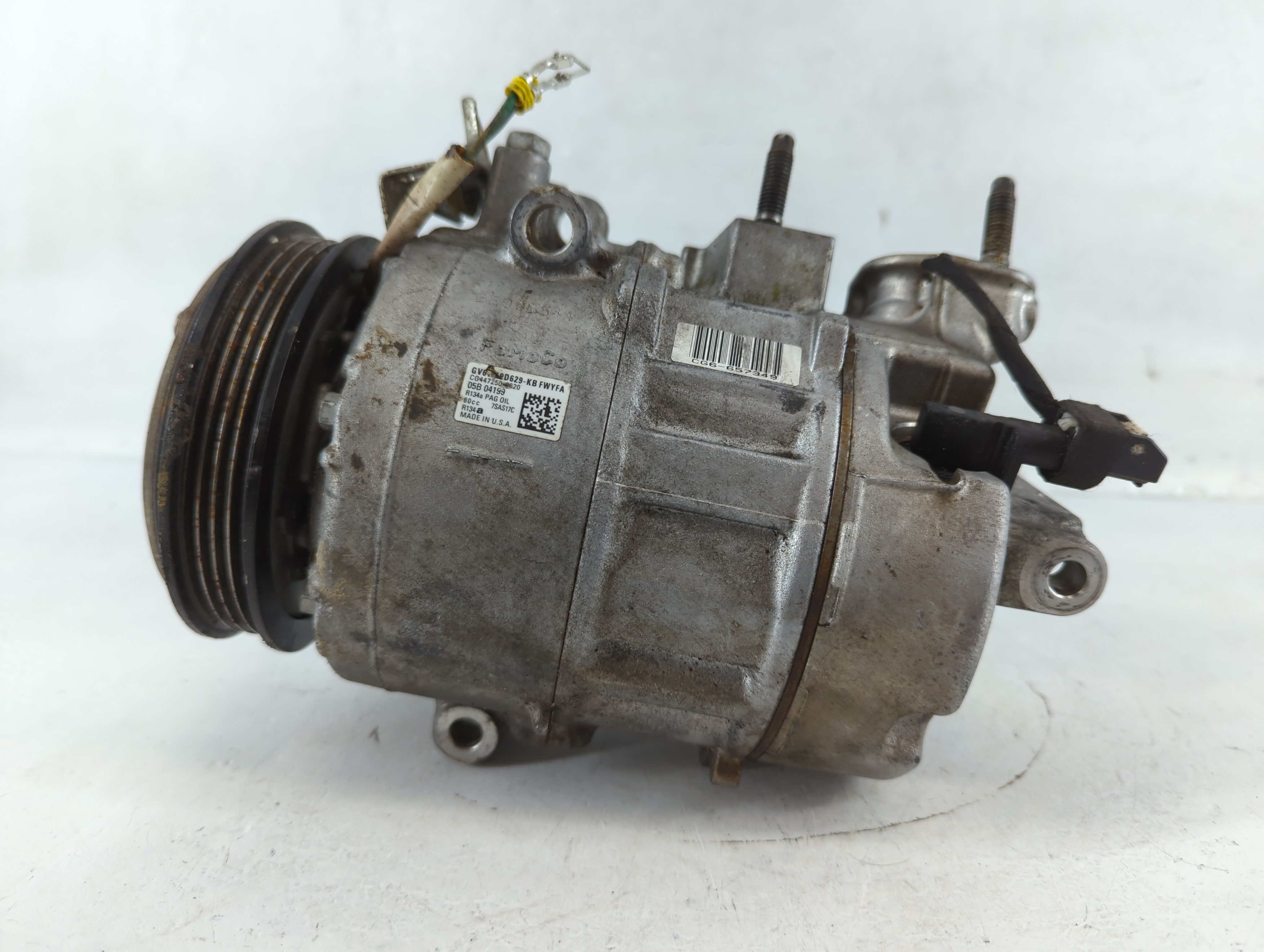 2017-2019 Lincoln Mkc Air Conditioning A/c Ac Compressor Oem 940642 - Oemusedautoparts1.com