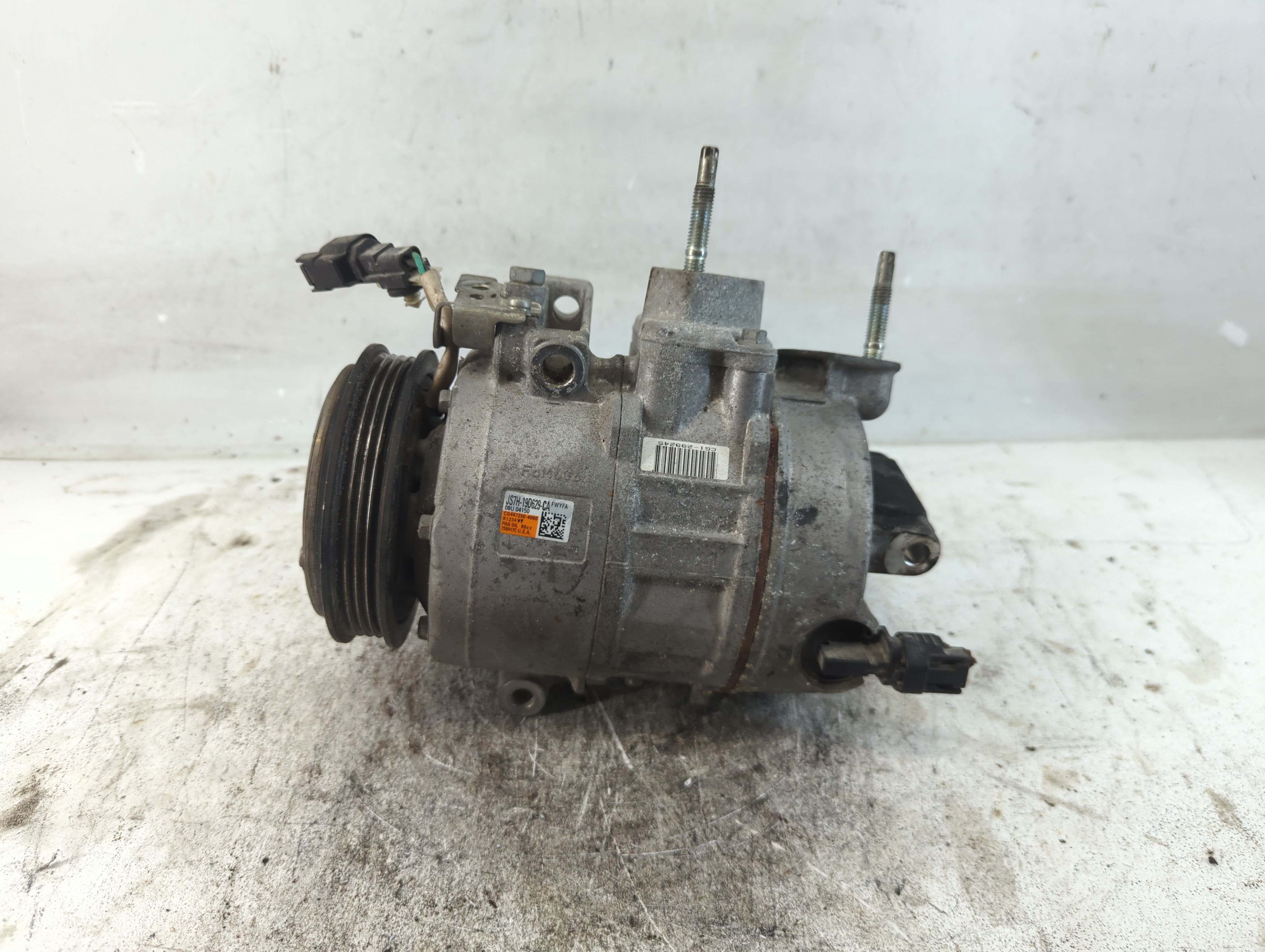 2018-2020 Ford Fusion Air Conditioning A/c Ac Compressor Oem 940659 - Oemusedautoparts1.com