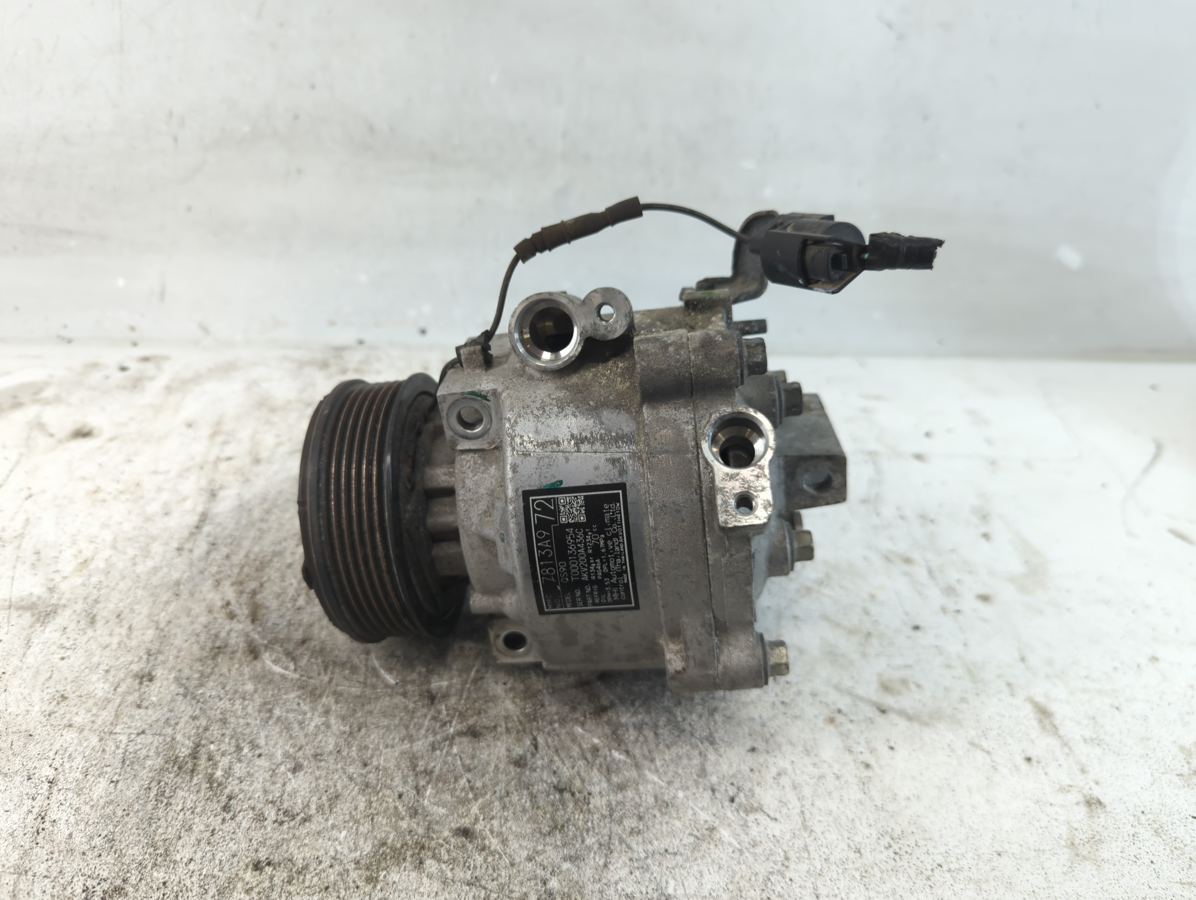 Picture of 2022 Mitsubishi Outlander Sport Air Conditioning A/c Ac Compressor Oem 940661
