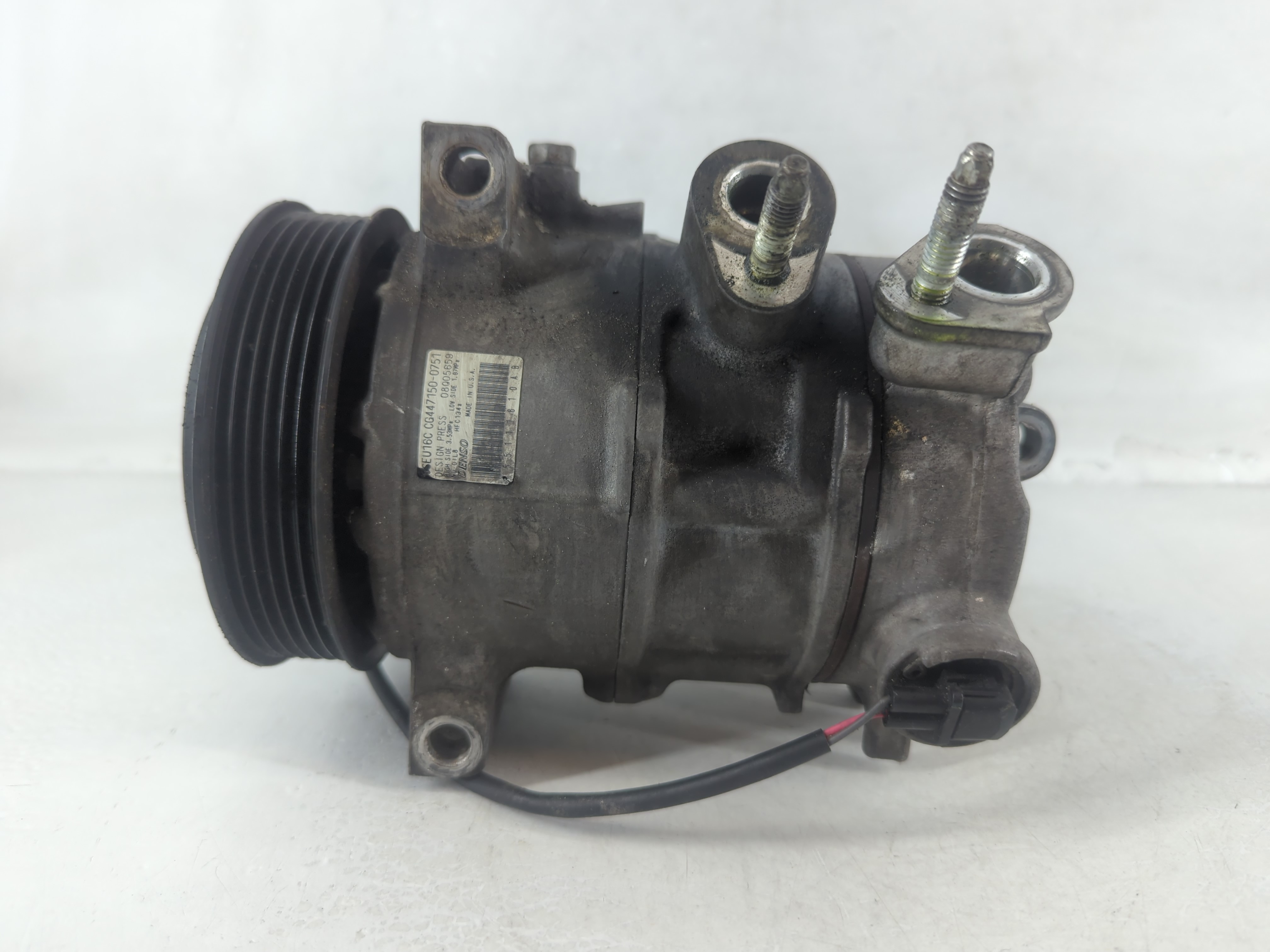 2008-2017 Jeep Compass Air Conditioning A/c Ac Compressor Oem 940678 - Oemusedautoparts1.com