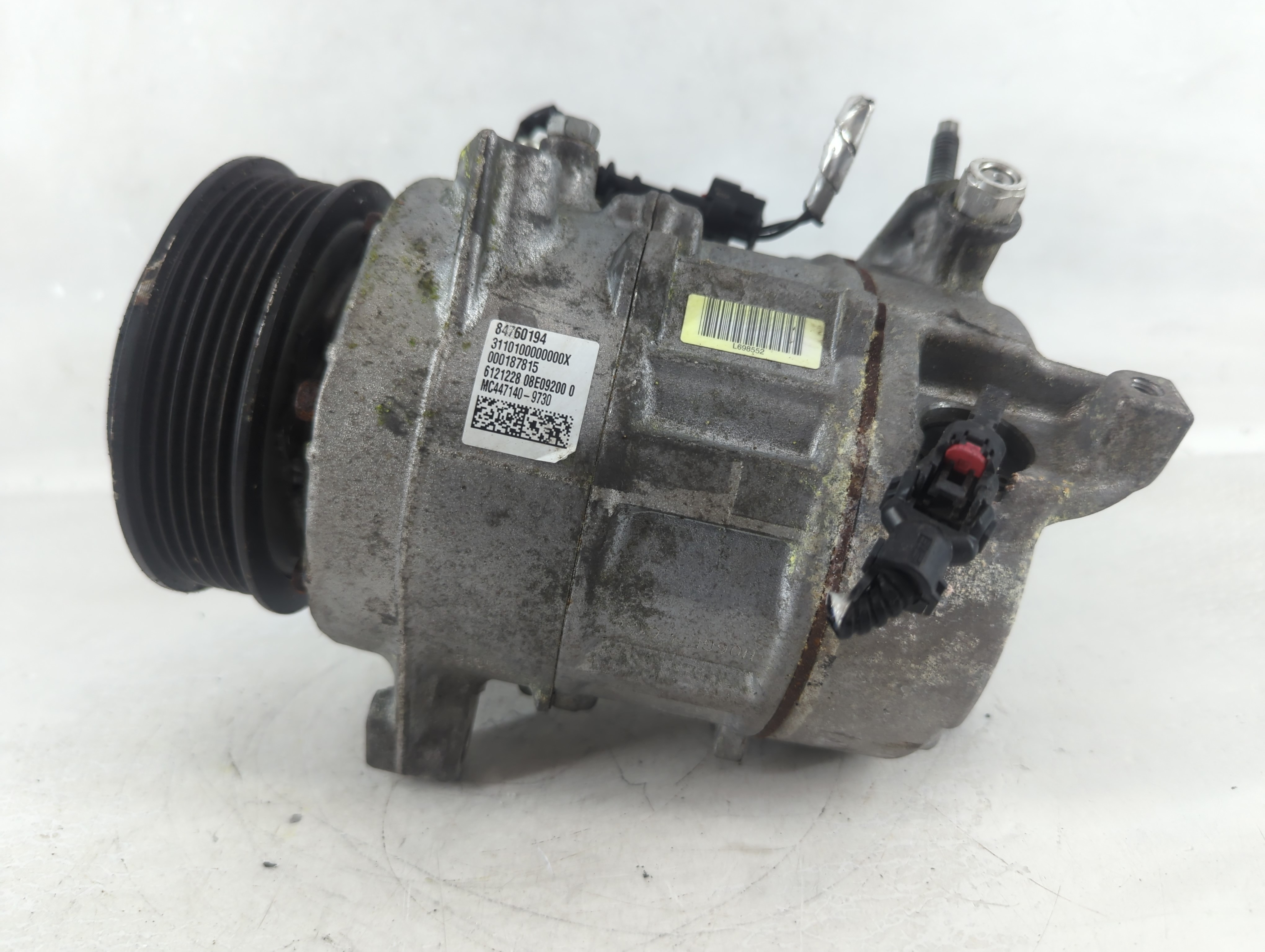 2017-2020 Cadillac Xt5 Air Conditioning A/c Ac Compressor Oem 940680 - Oemusedautoparts1.com