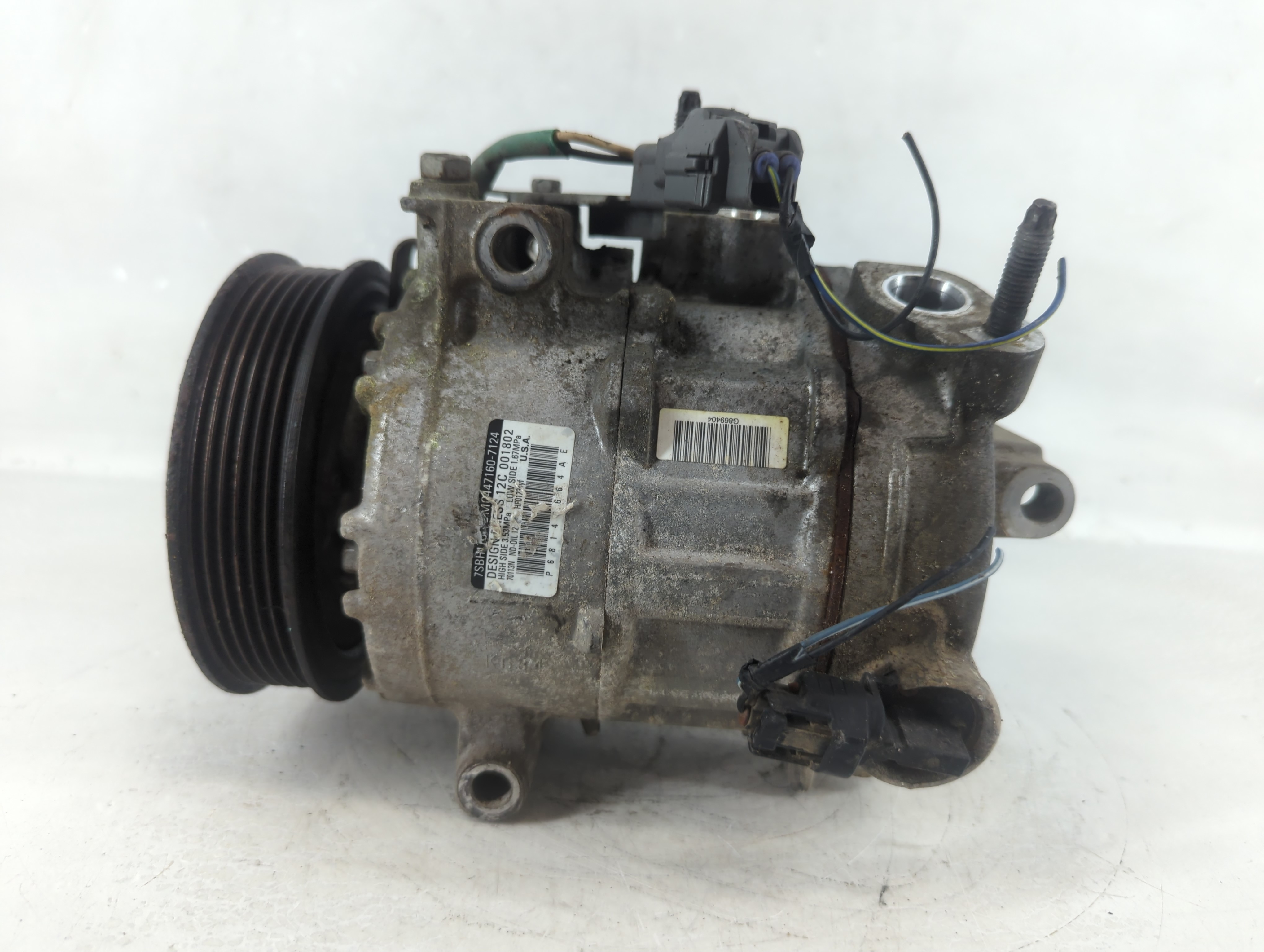 Picture of Dodge Ram 1500 Air Conditioning A/c Ac Compressor Oem 940698