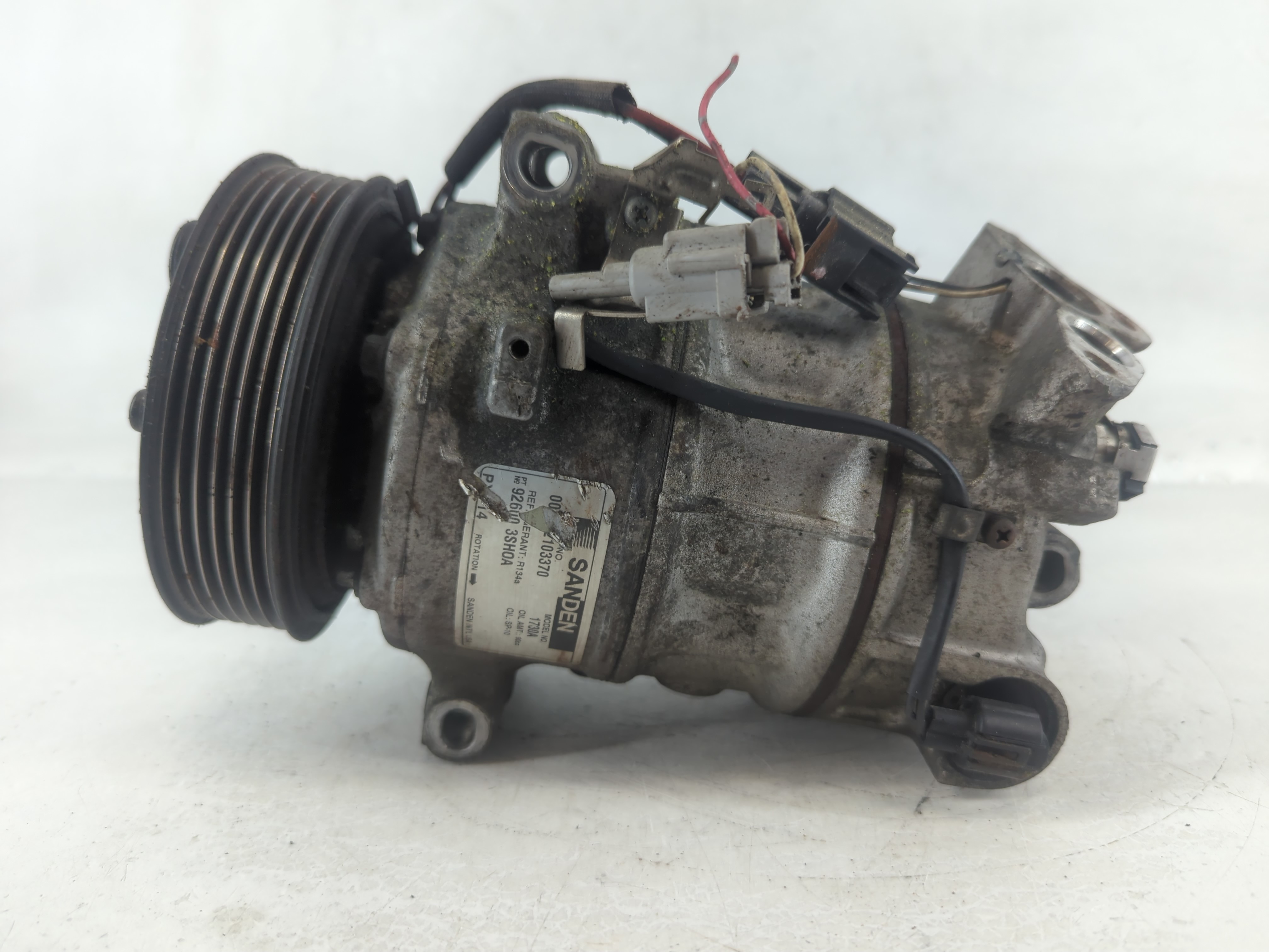 2013-2019 Nissan Sentra Air Conditioning A/c Ac Compressor Oem 940711 - Oemusedautoparts1.com