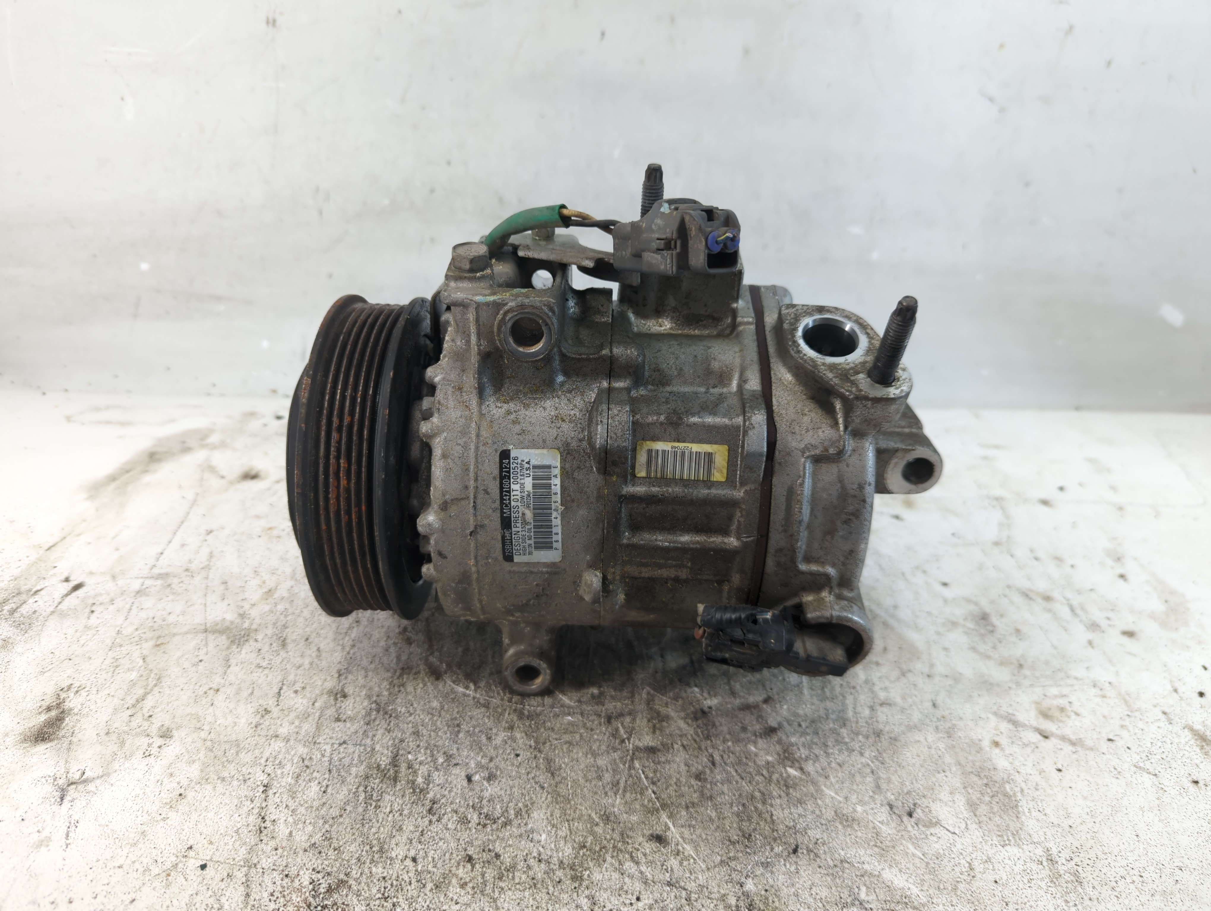 Picture of Dodge Ram 1500 Air Conditioning A/c Ac Compressor Oem 940719