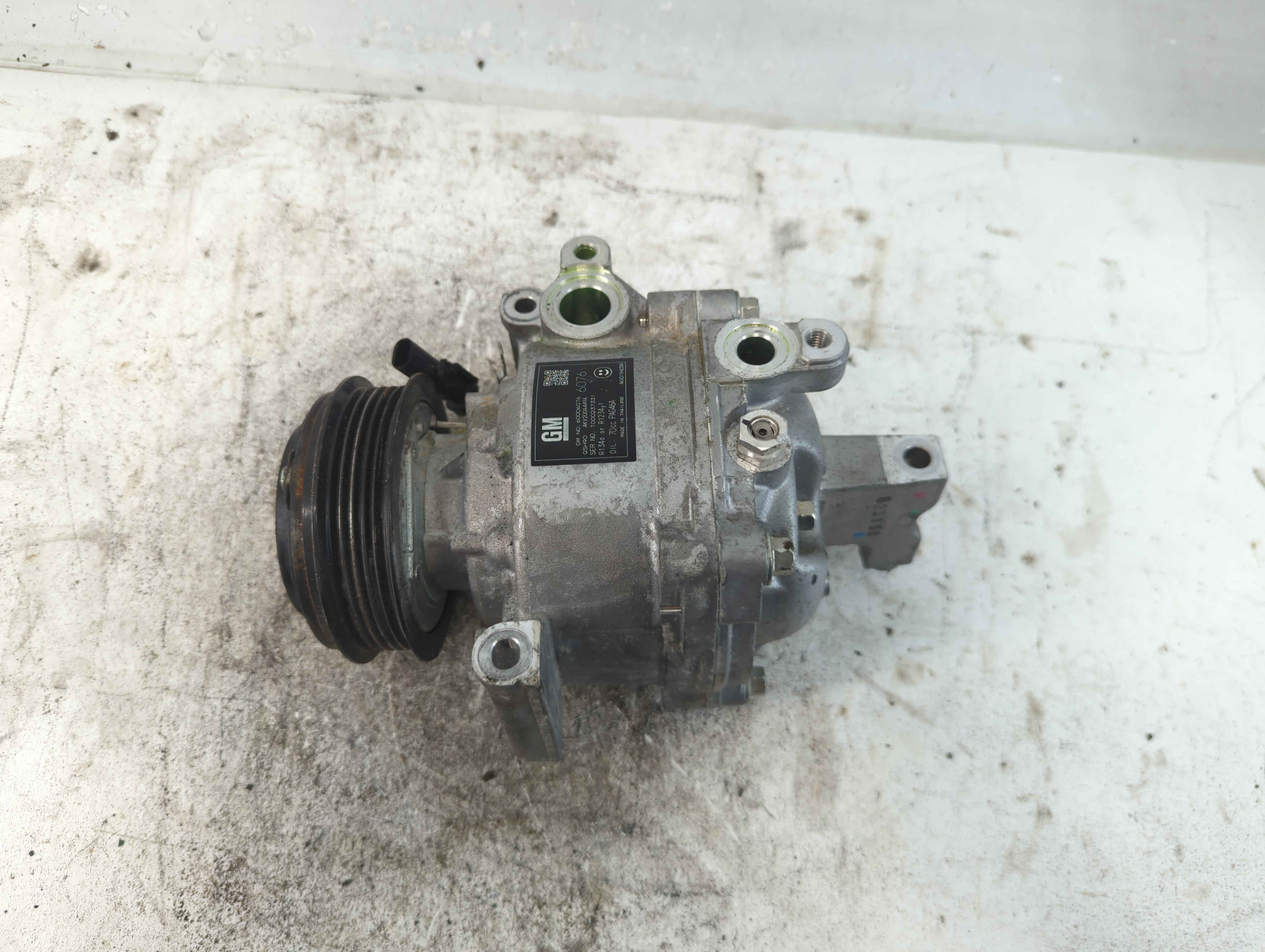 Chevrolet Trax Air Conditioning A/c Ac Compressor Oem 940721 - Oemusedautoparts1.com