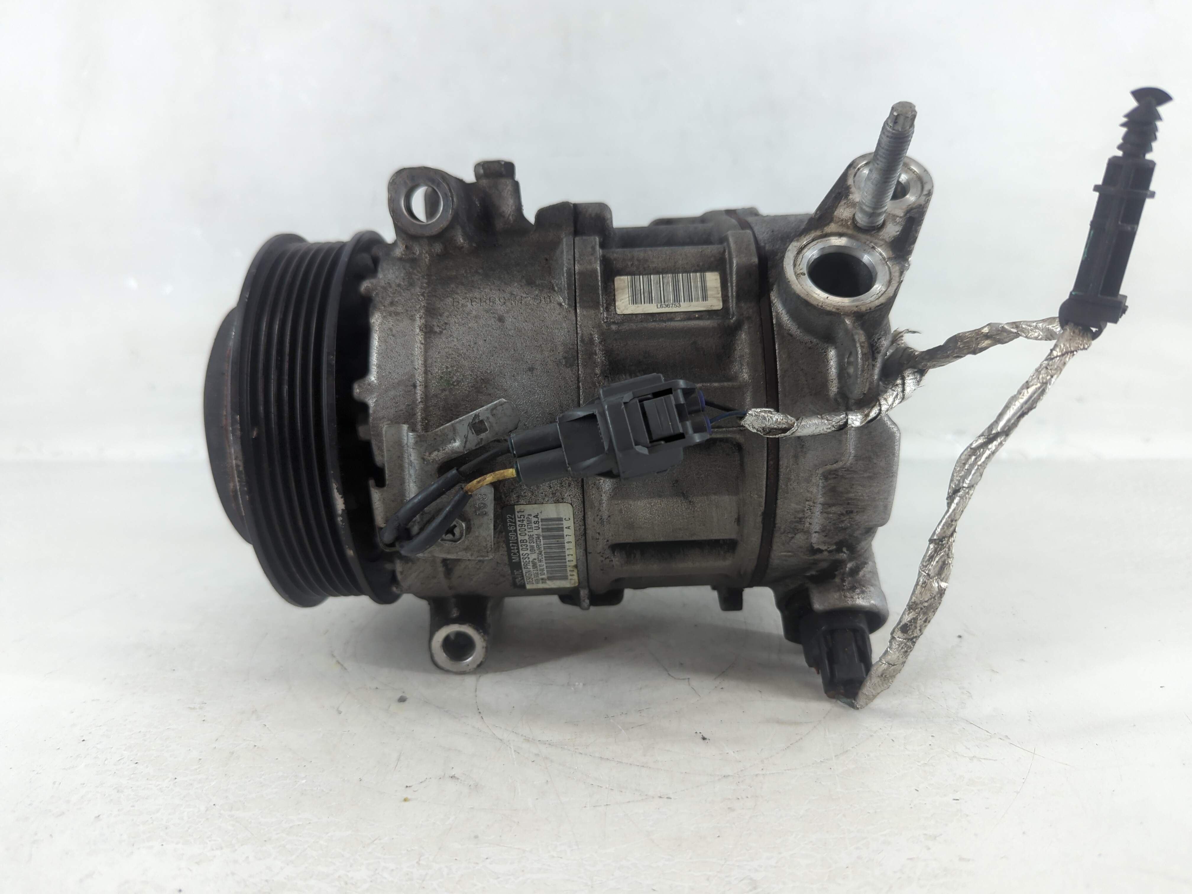 2014-2022 Jeep Cherokee Air Conditioning A/c Ac Compressor Oem 940763 - Oemusedautoparts1.com