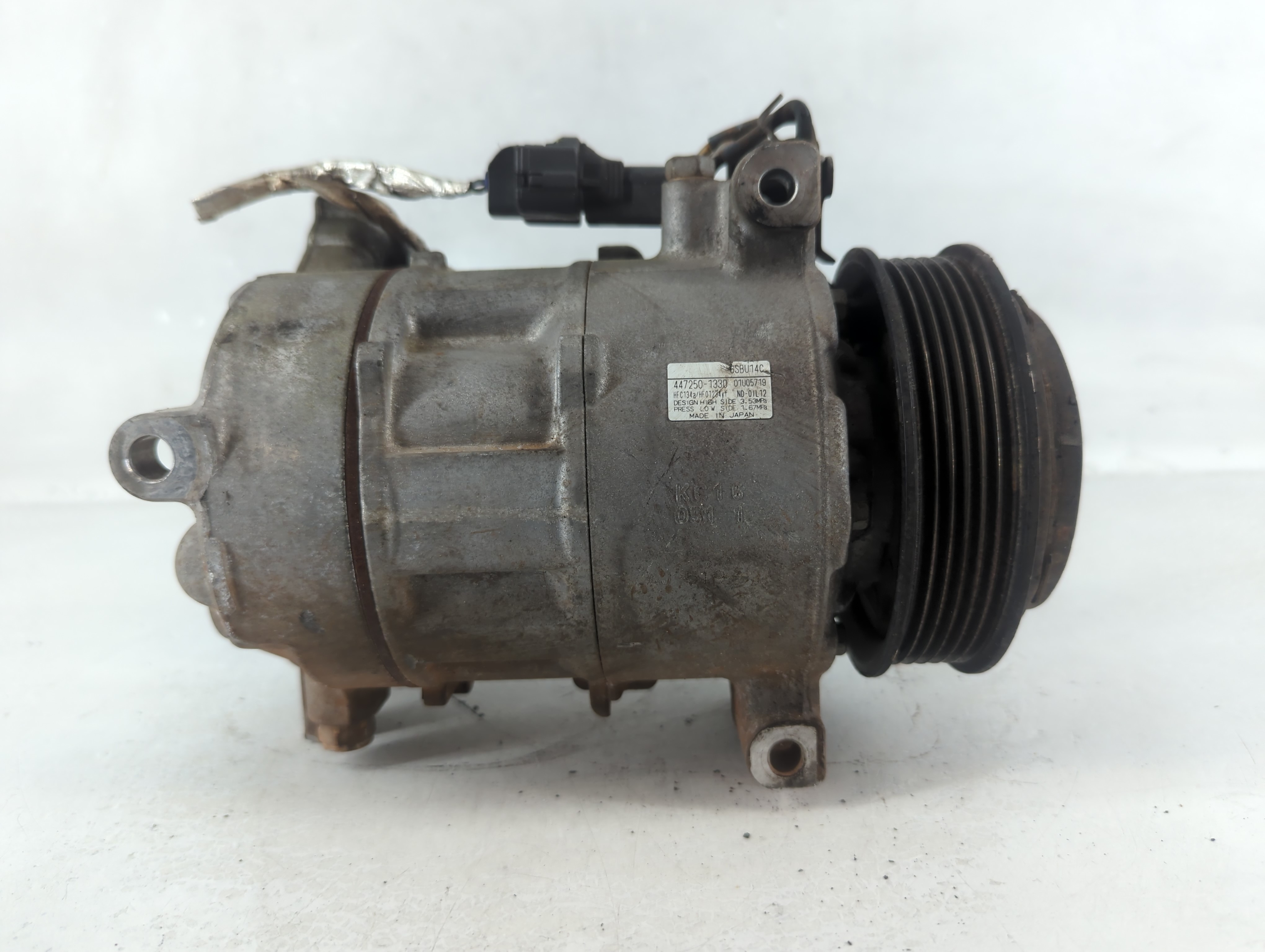 2017 Jeep Compass Air Conditioning A/c Ac Compressor Oem 940765 - Oemusedautoparts1.com
