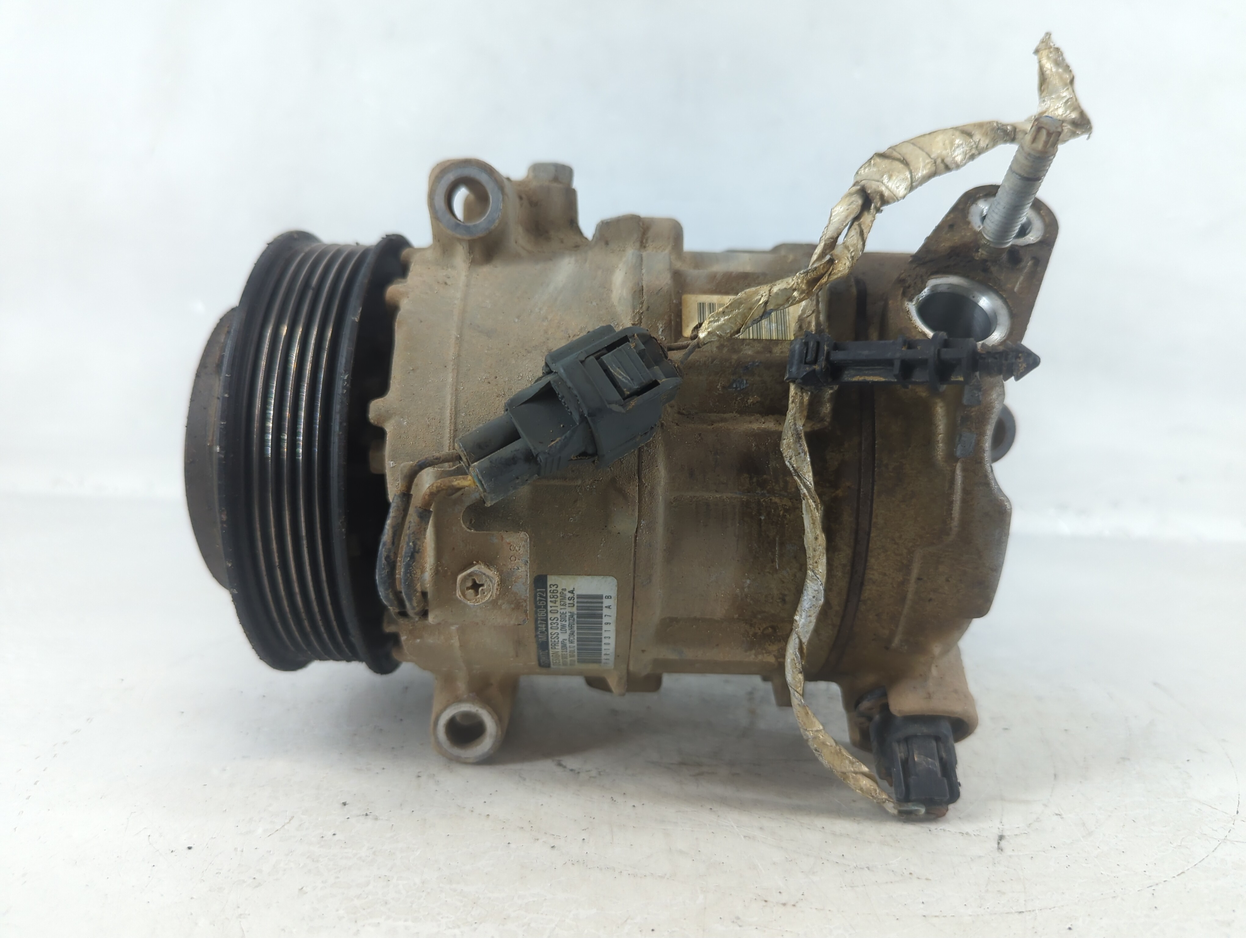 2014-2022 Jeep Cherokee Air Conditioning A/c Ac Compressor Oem 941094 - Oemusedautoparts1.com