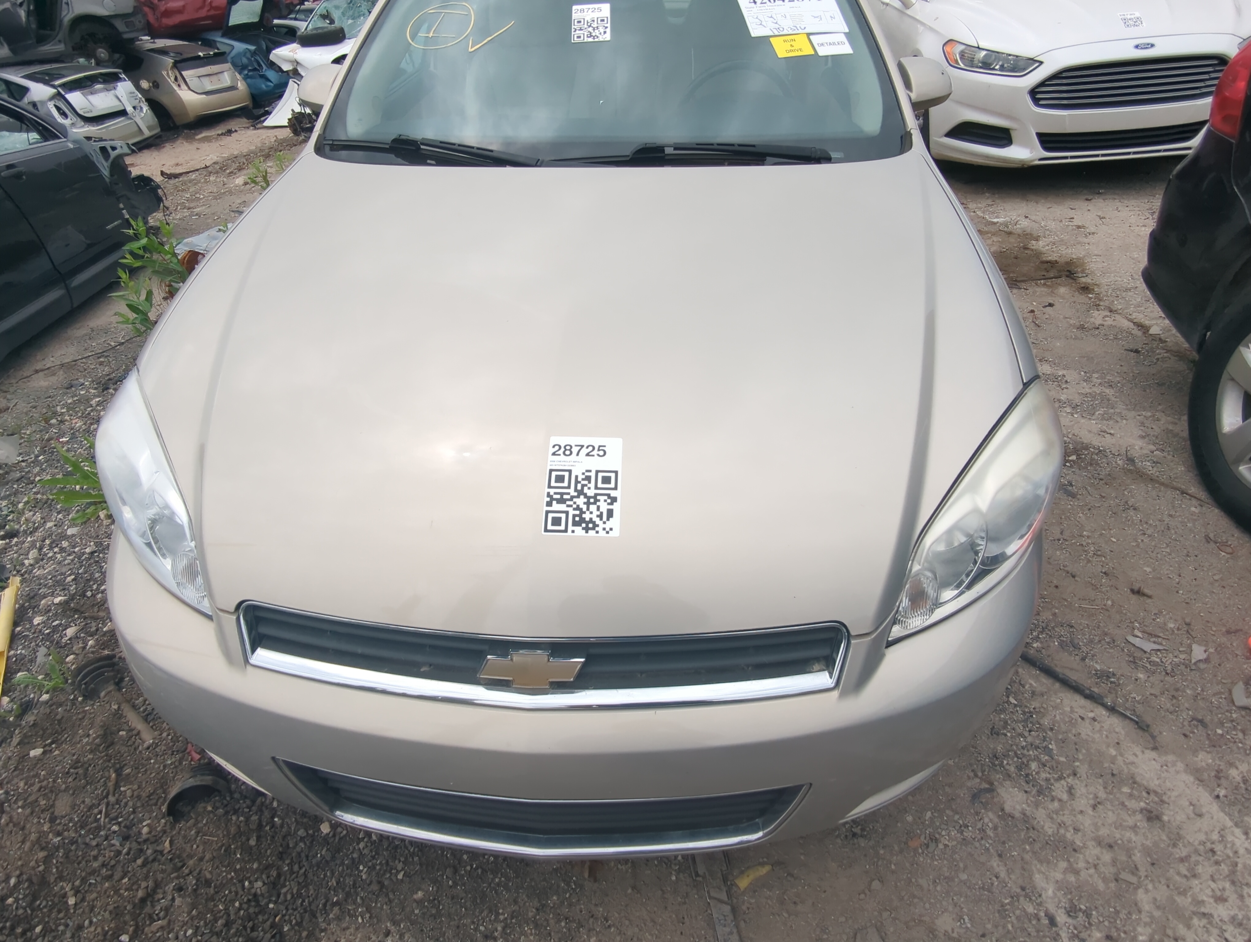 2006-2016 Chevrolet Impala Hood Oem 941171 - Oemusedautoparts1.com