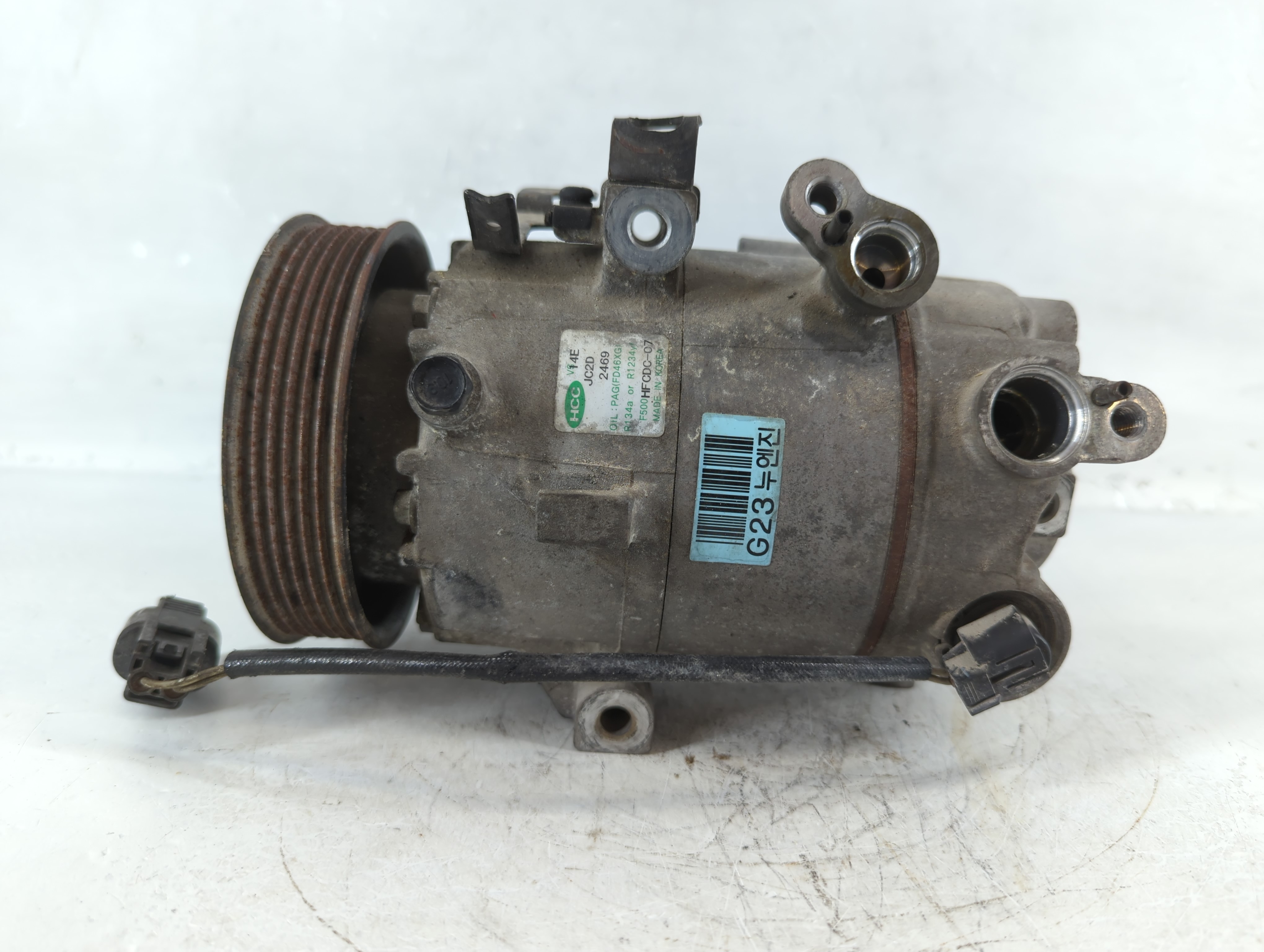 2014-2016 Hyundai Elantra Air Conditioning A/c Ac Compressor Oem 941605 - Oemusedautoparts1.com