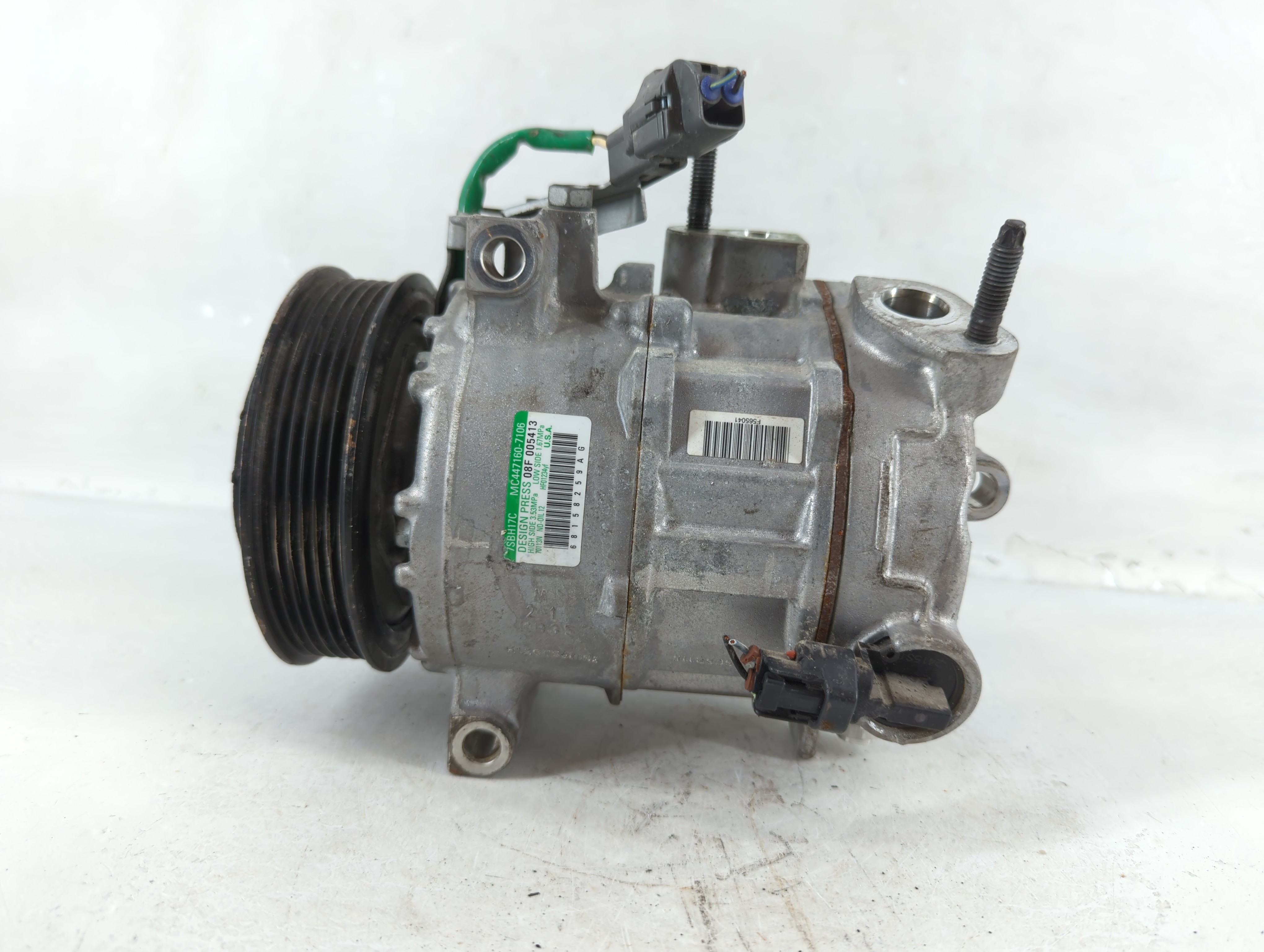 2014-2022 Dodge Charger Air Conditioning A/c Ac Compressor Oem 941610 - Oemusedautoparts1.com