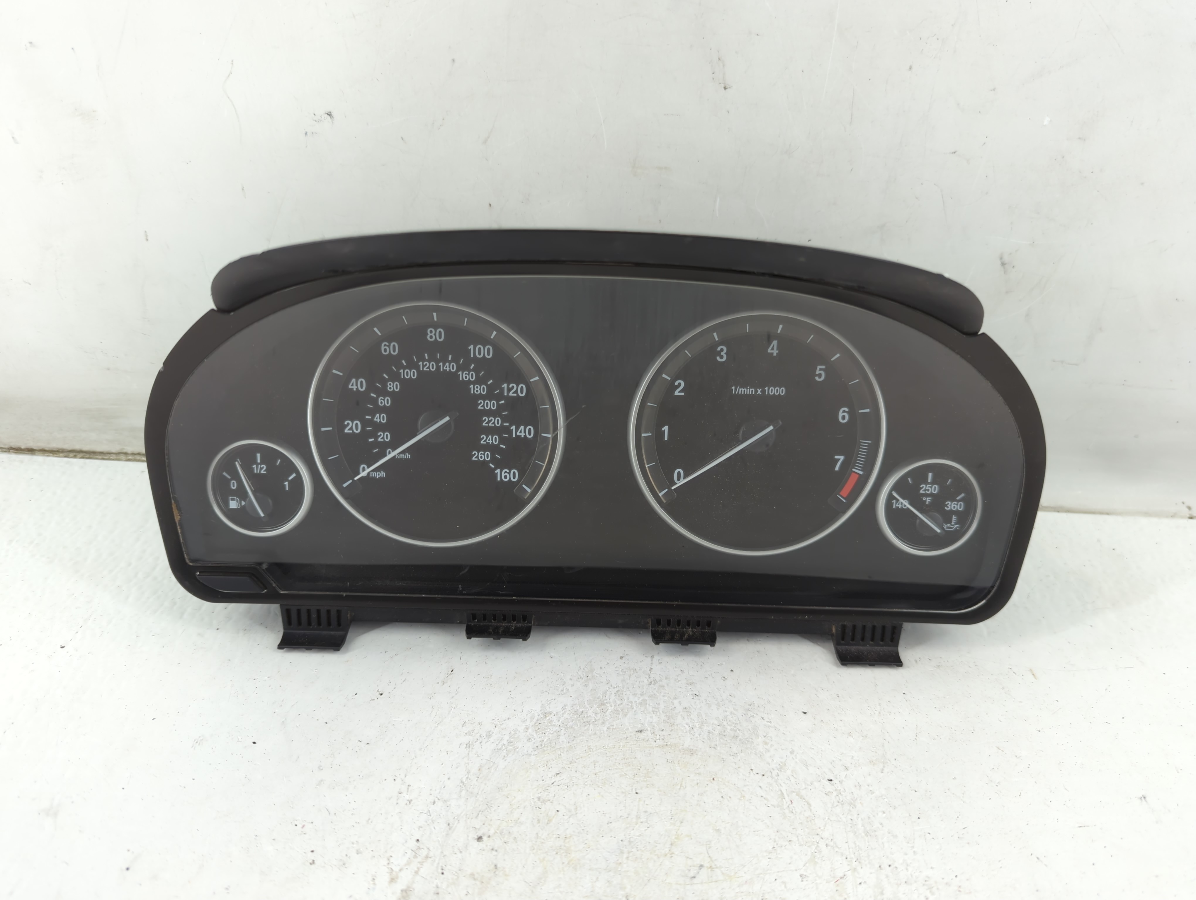 2012-2013 Bmw 550i Speedometer Instrument Cluster Gauges 68555341 941629 - Oemusedautoparts1.com