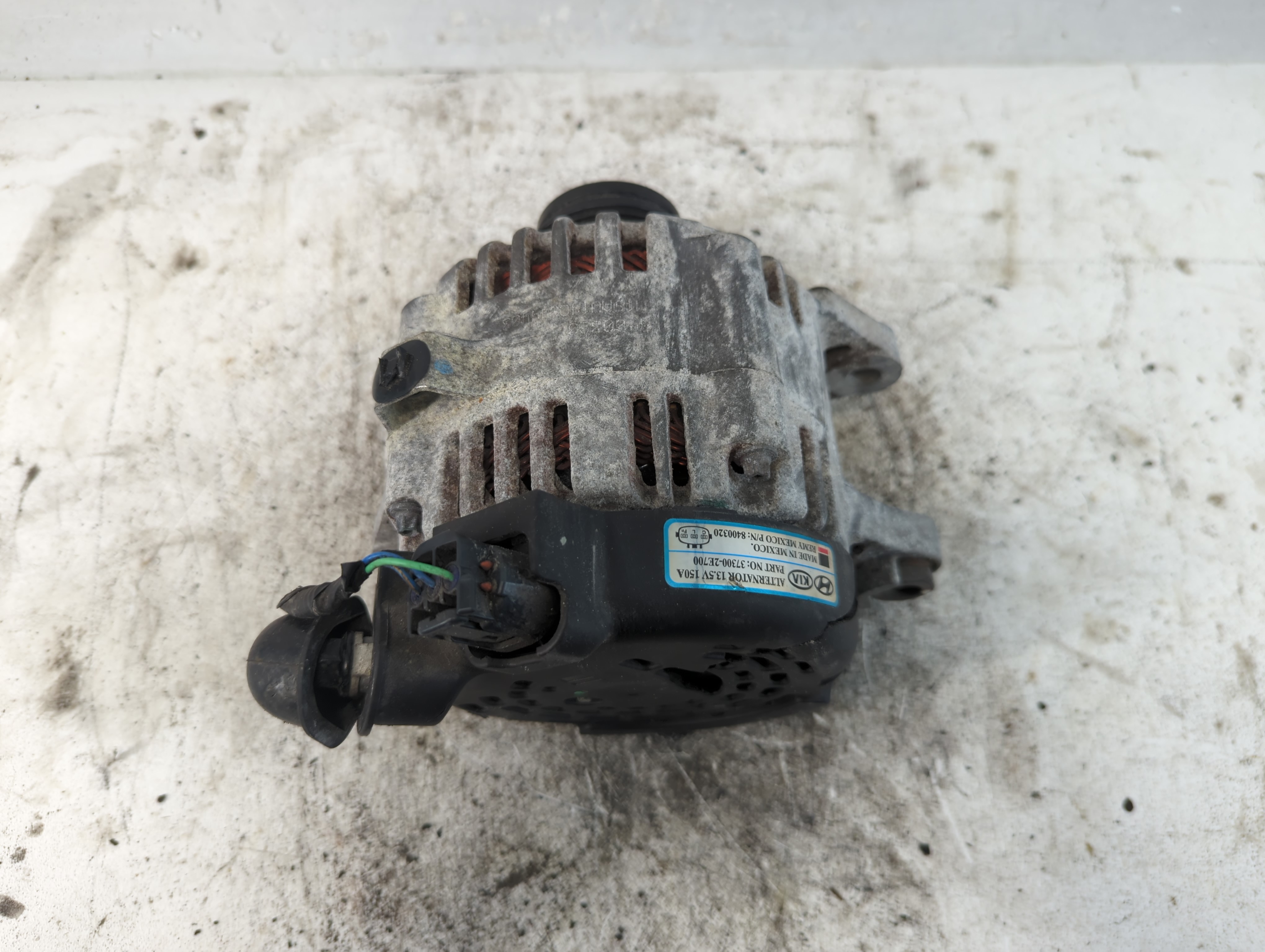 Kia Forte Alternator Generator Charging Assembly Engine Oem 941687 - Oemusedautoparts1.com