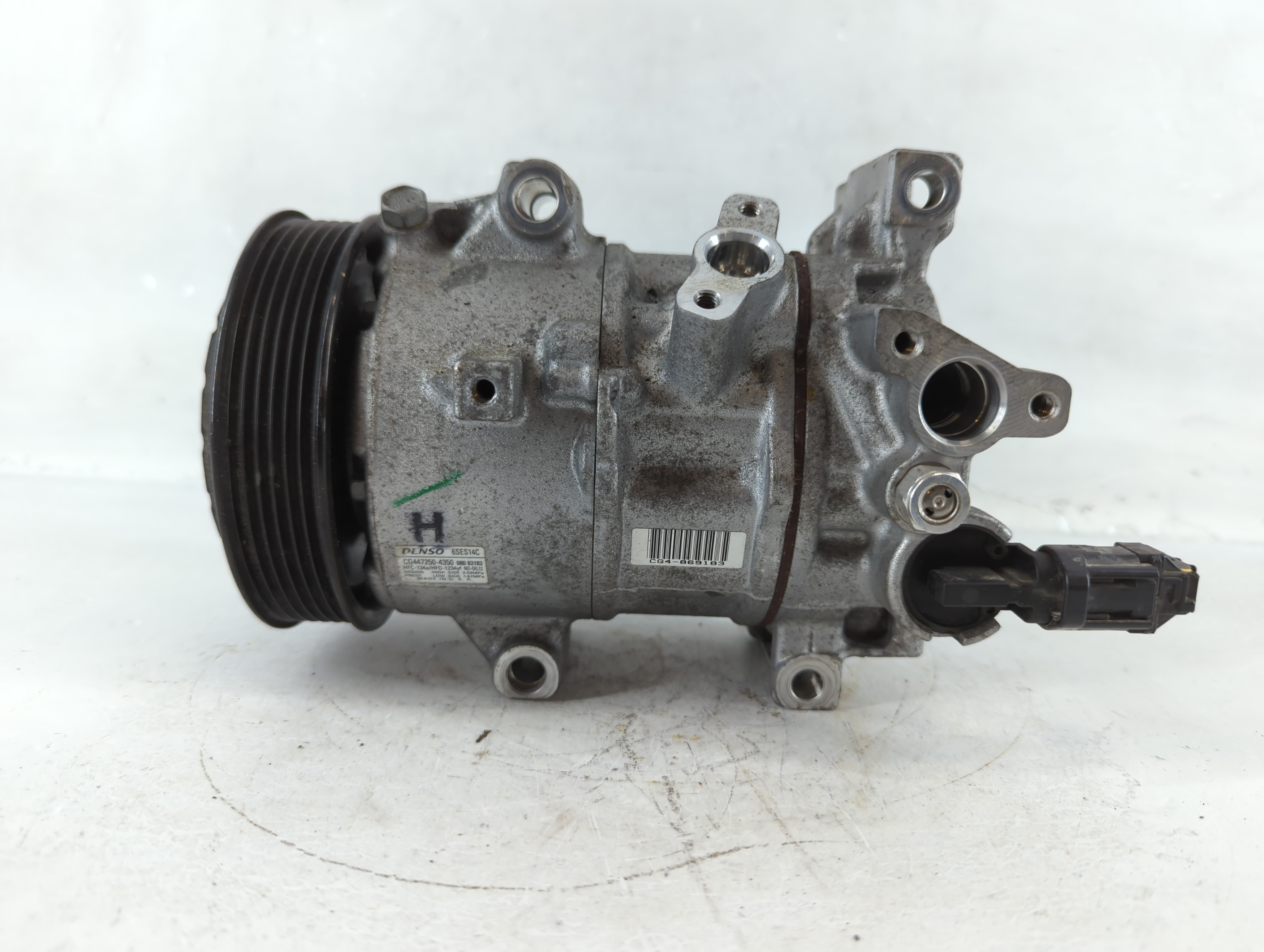 2019-2022 Toyota Corolla Air Conditioning A/c Ac Compressor Oem 941692 - Oemusedautoparts1.com