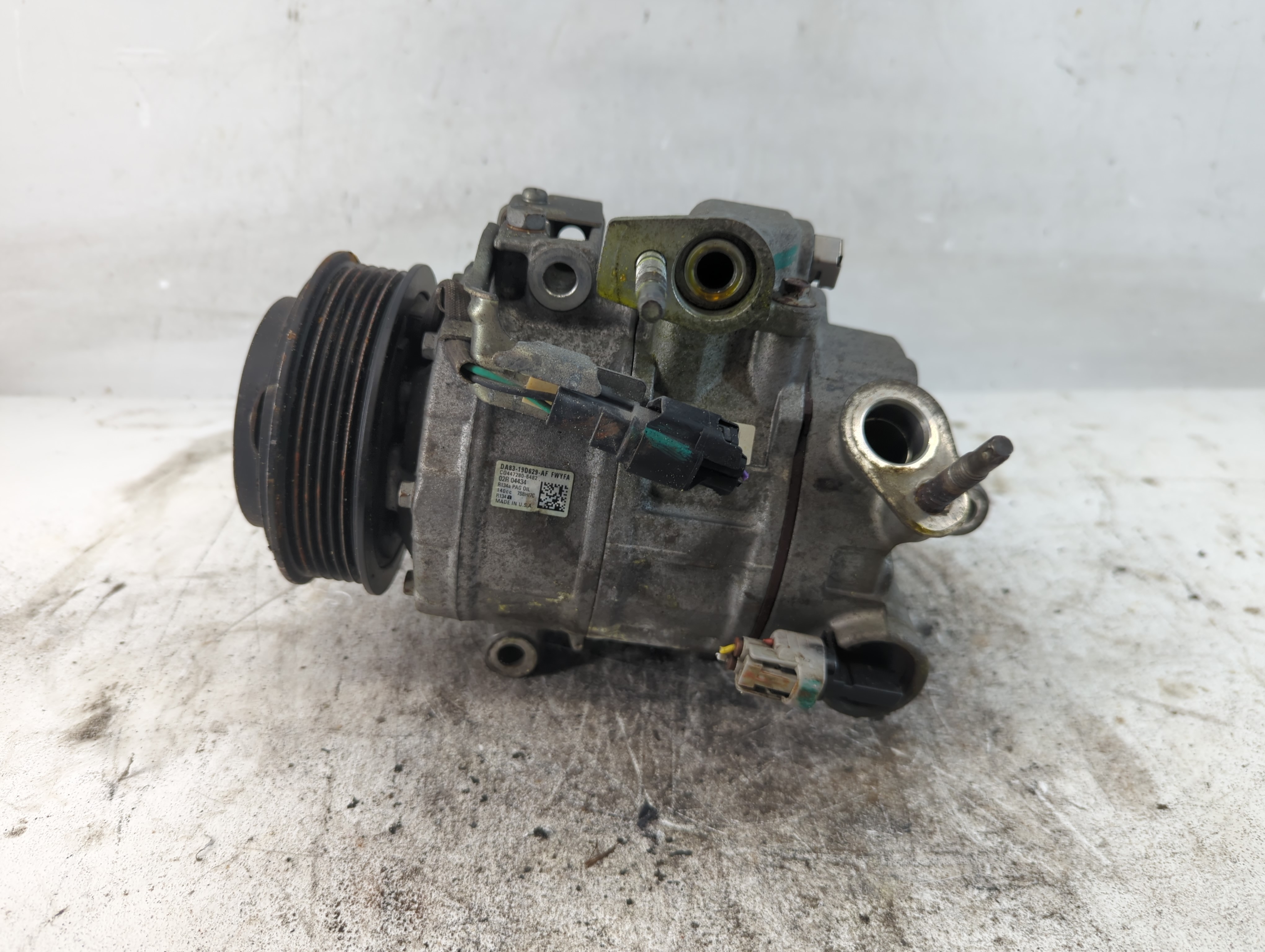 2013-2015 Ford Flex Air Conditioning A/c Ac Compressor Oem 942620 - Oemusedautoparts1.com