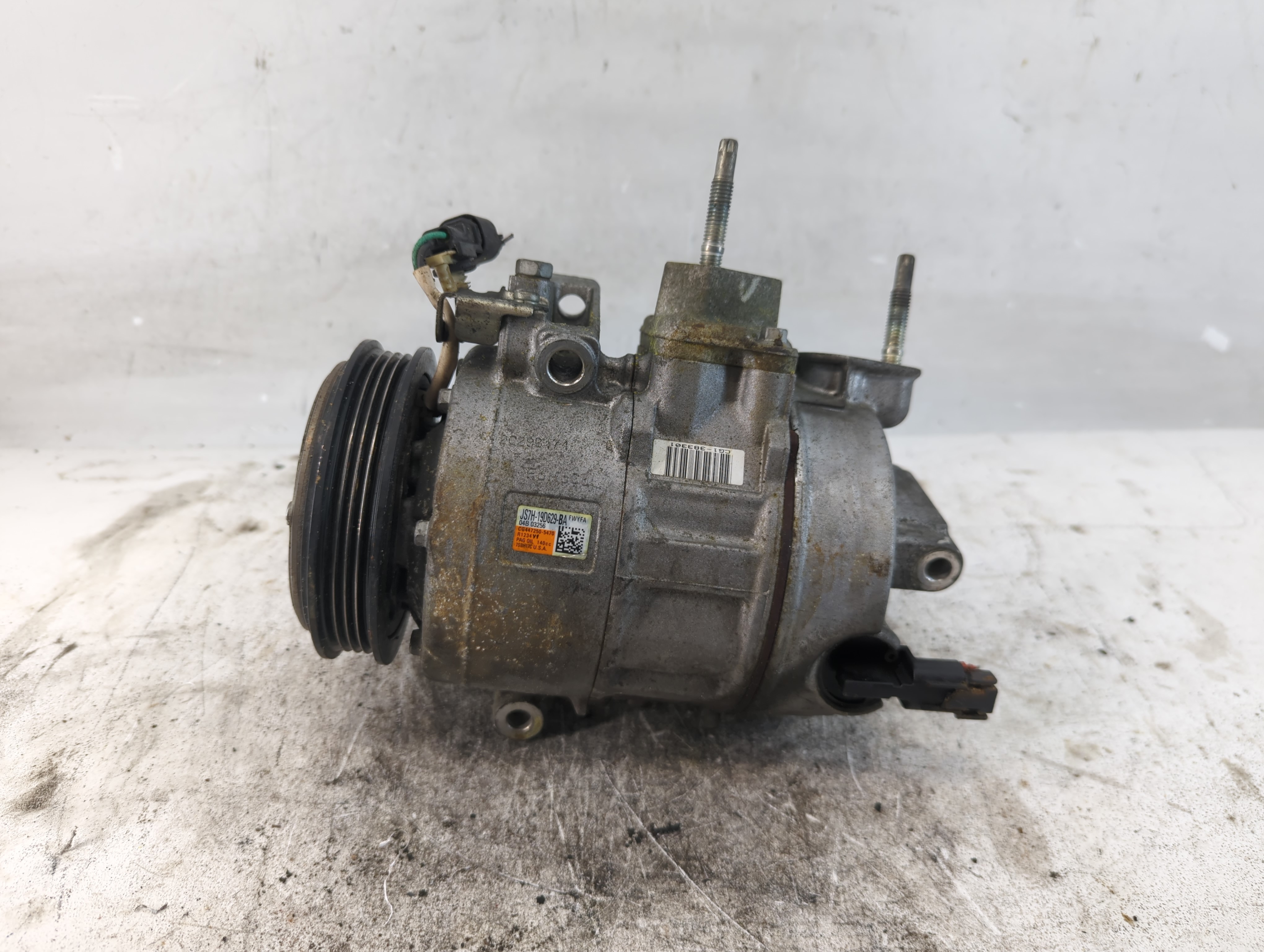 2017-2020 Lincoln Mkz Air Conditioning A/c Ac Compressor Oem 942621 - Oemusedautoparts1.com