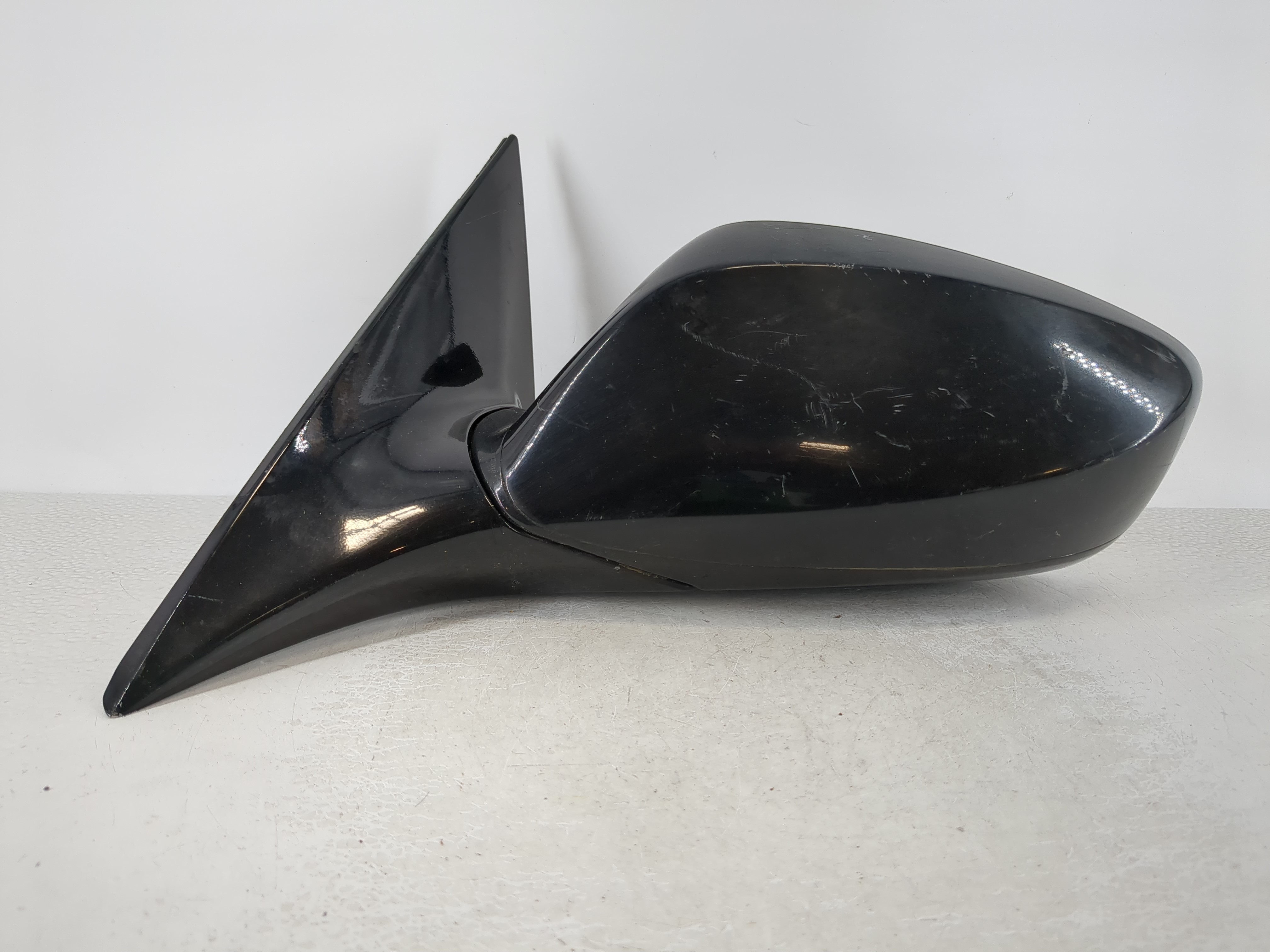 2014-2017 Hyundai Veloster Driver Left Side View Manual Door Mirror Black 982631 - Oemusedautoparts1.com