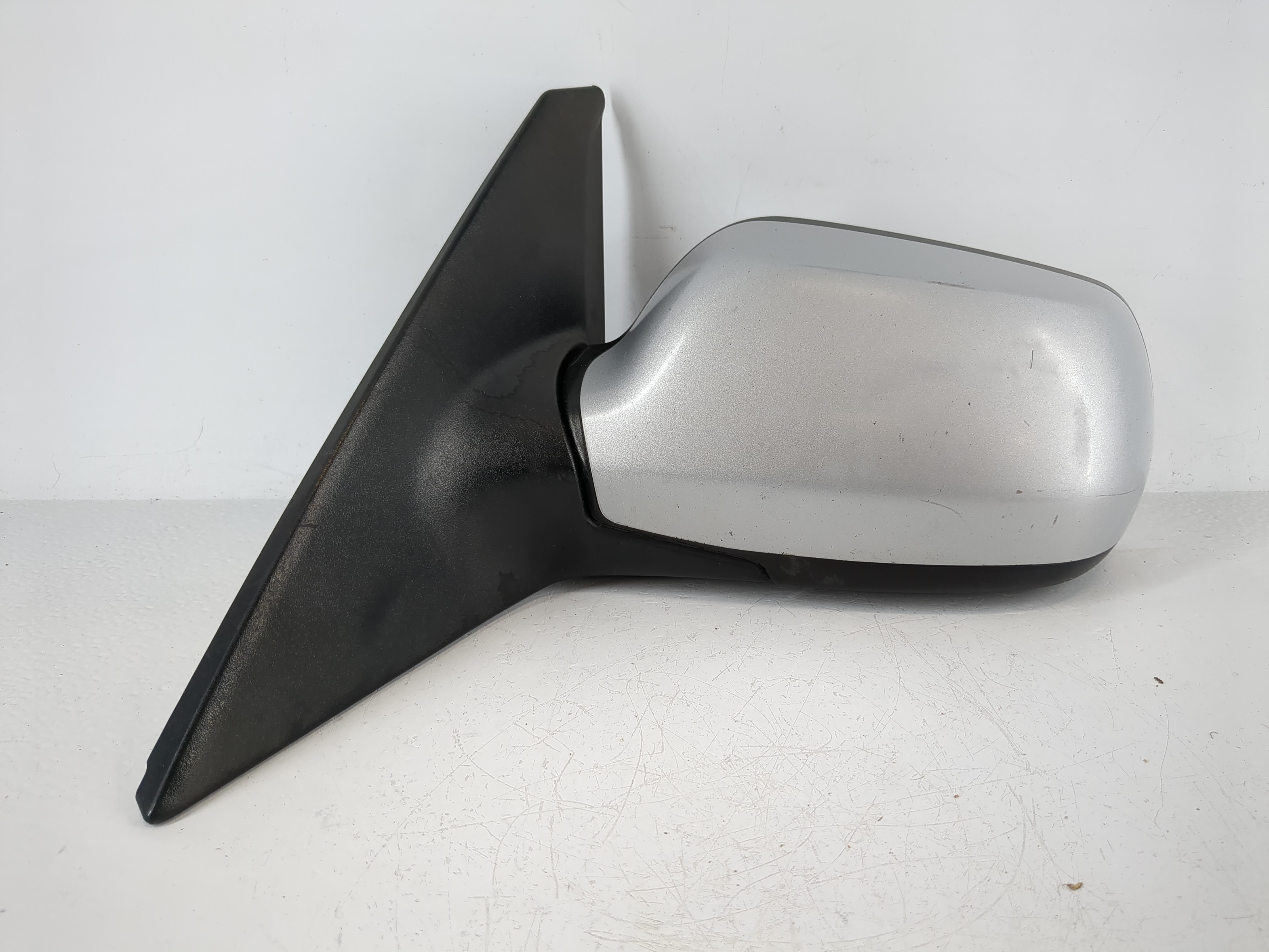 2007-2009 Mazda 3 Driver Left Side View Power Door Mirror Silver 983085 - Oemusedautoparts1.com